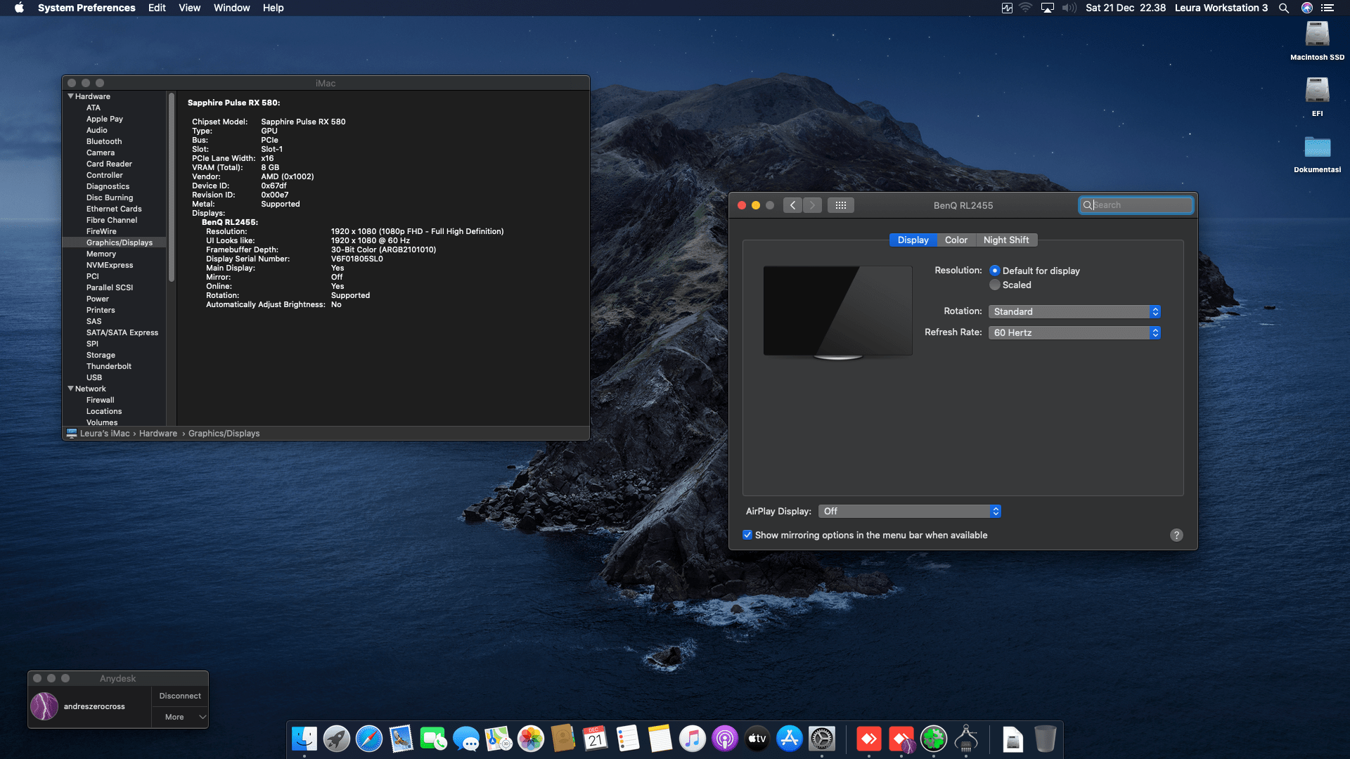 Gigabyte Z97X Gaming 3 + Intel Core i7 4790 + Sapphire RX 580 7
