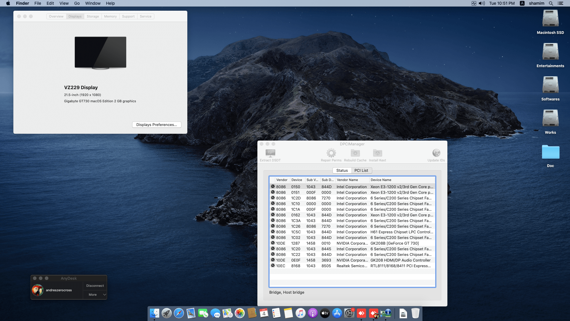 Asus H61M K + Intel Core i5 3470 + Gigabyte GT 730 2nd   OpenCore 2