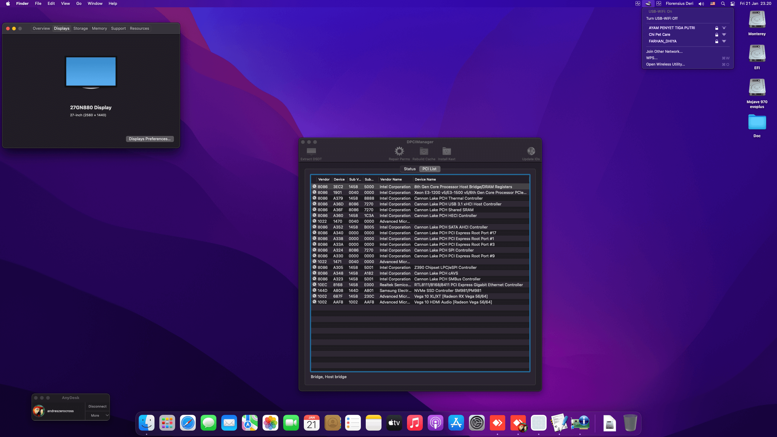 Gigabyte Z390 UD + Intel Core i5 9600K + Gigabyte Vega 56   OpenCore 2