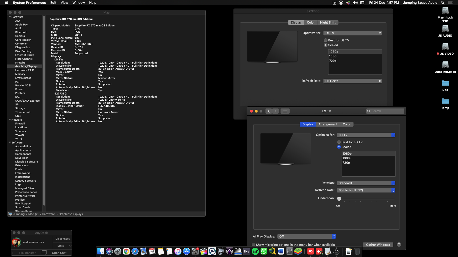 Gigabyte Z390 UD + Intel Core i7 8700 + Sapphire RX 570   OpenCore 6