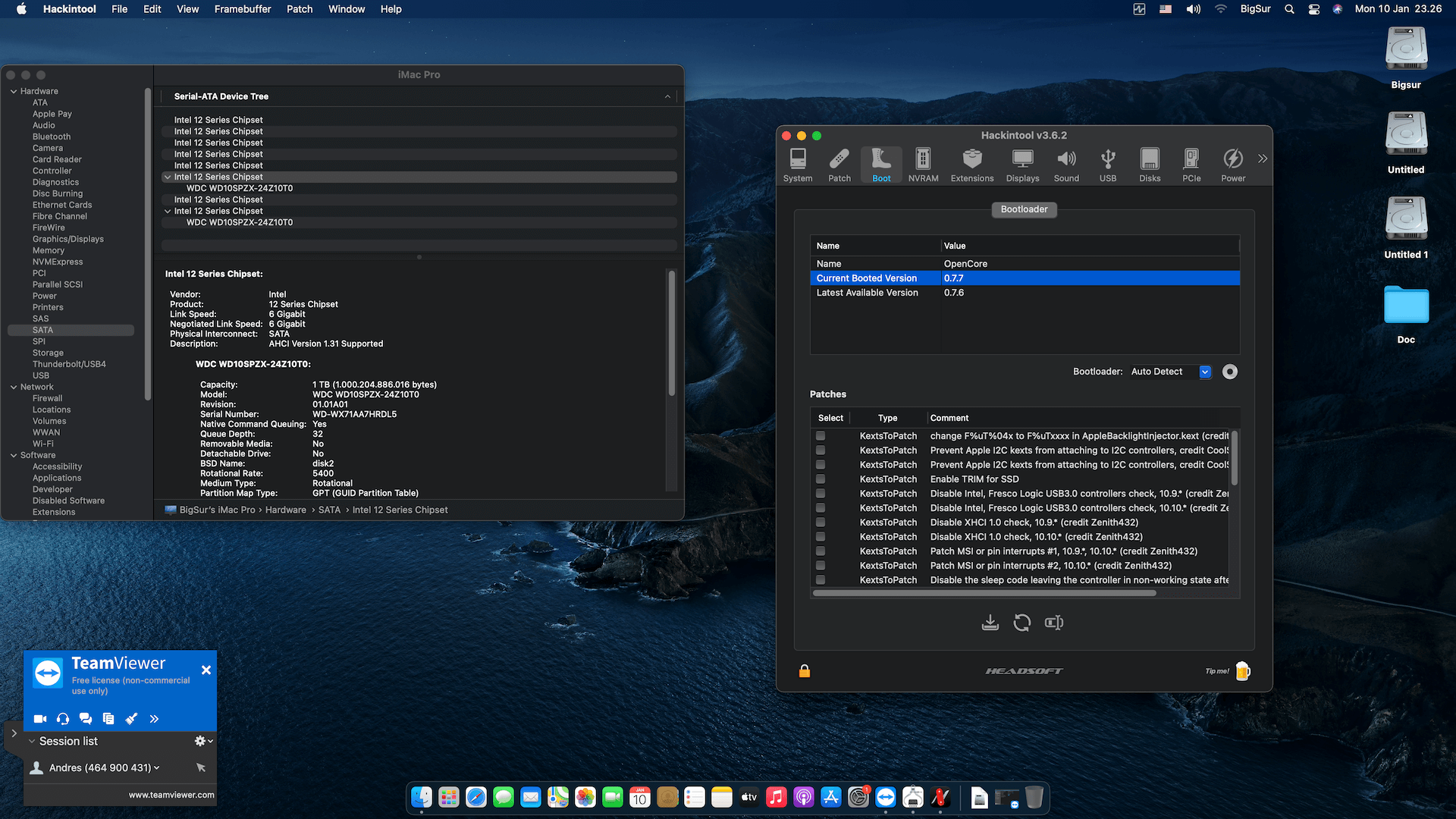 Gigabyte Z690 Gaming X DDR4 + Intel Core i9 12900KF + Sapphire RX 550   OpenCore 8