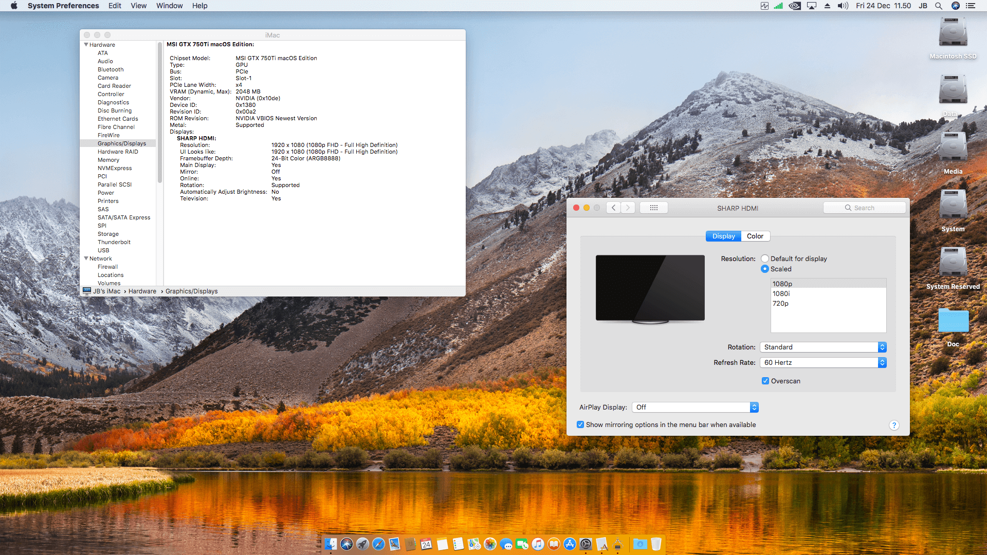 MSI H97 PC Mate + Intel Core i7 4790 + MSI GTX 750Ti OpenCore 6