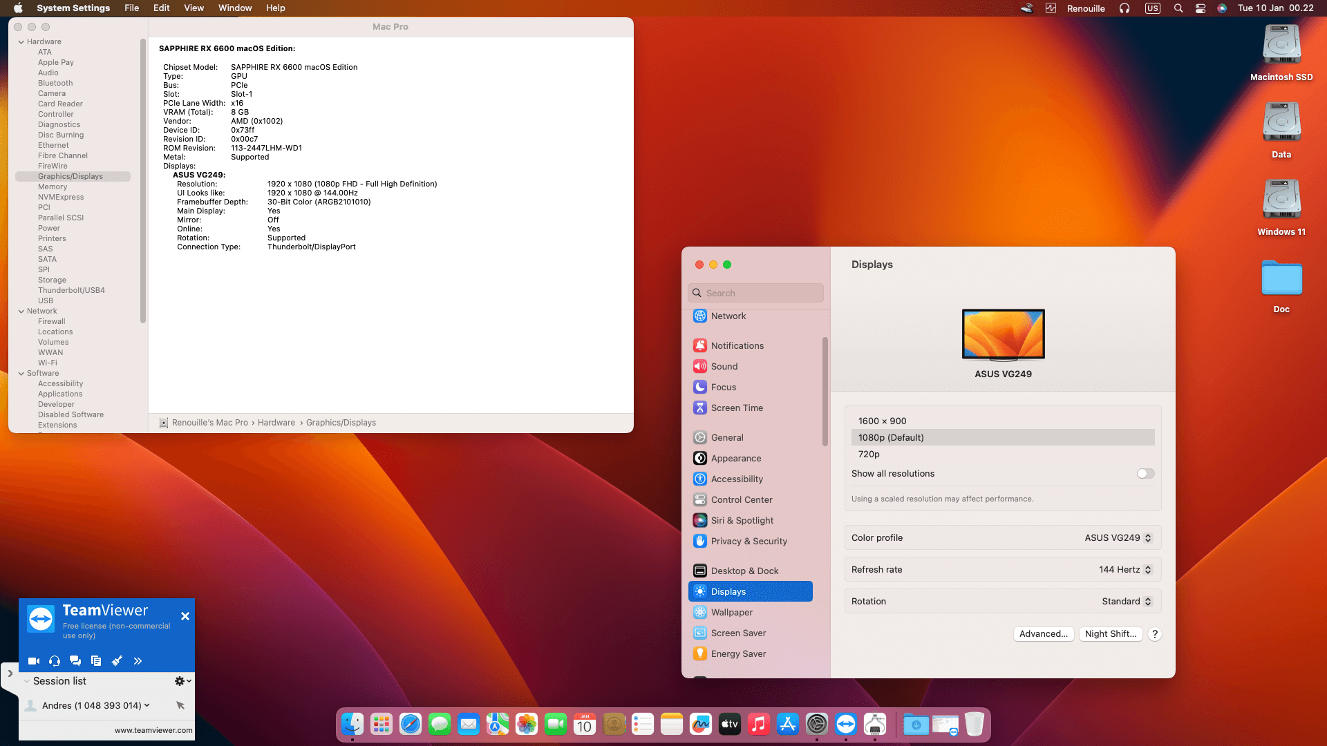 Asrock B660M HDV + Intel Core i5 12400F + Sapphire RX 6600   OpenCore 5