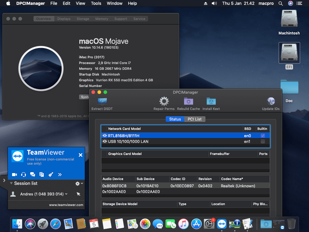 ECS H510H6 M2 + Intel Core i7 10700 + Vurrion RX 550   OpenCore 1