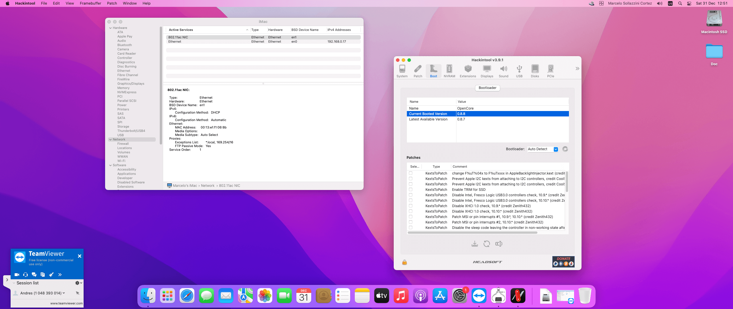 Gigabyte Z170XP SLI + Intel Core i7 6700K + Asrock RX 6600   OpenCore 8