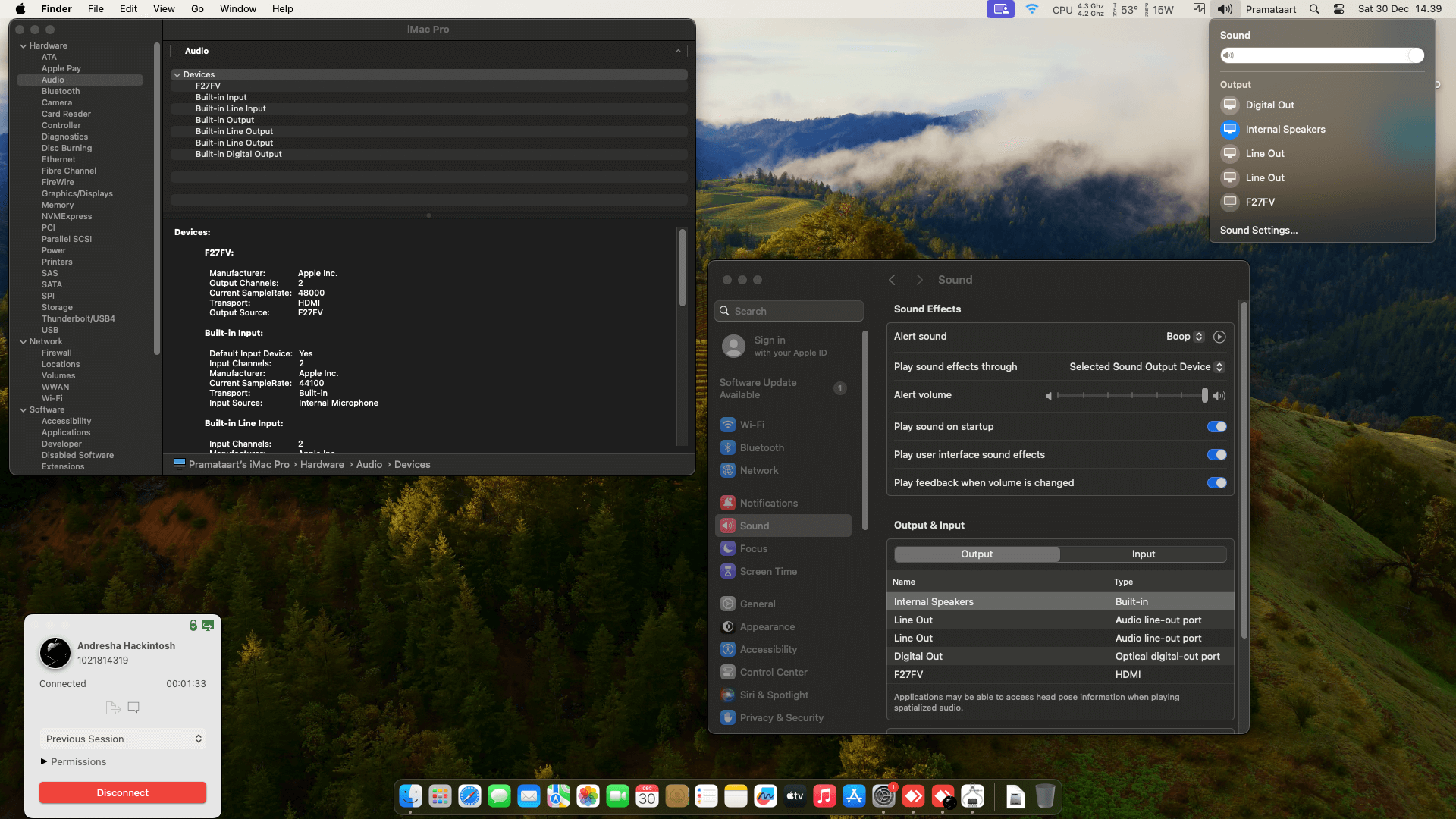 Asrock A520M HVS + AMD Ryzen 5 4600G + MSI RX 5500 XT   OpenCore 1