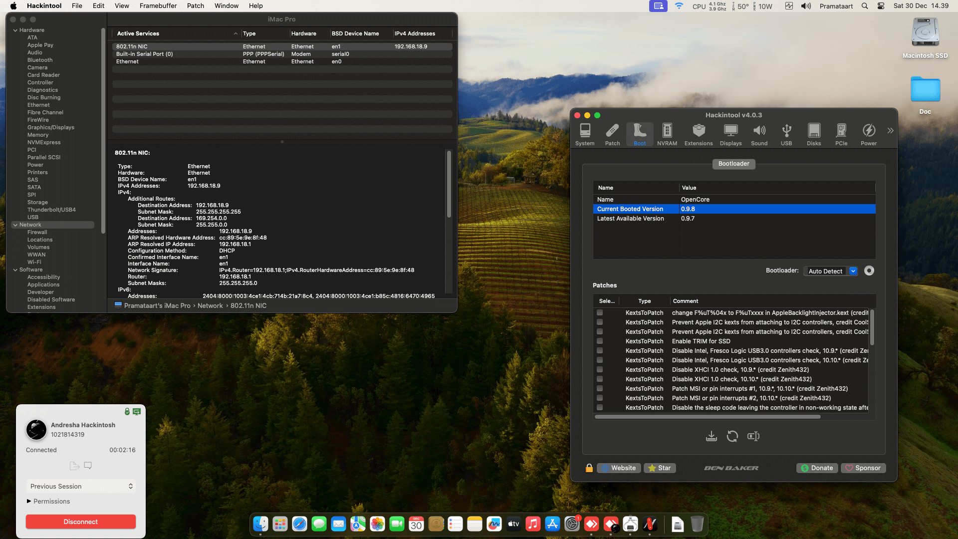 Asrock A520M HVS + AMD Ryzen 5 4600G + MSI RX 5500 XT   OpenCore 1