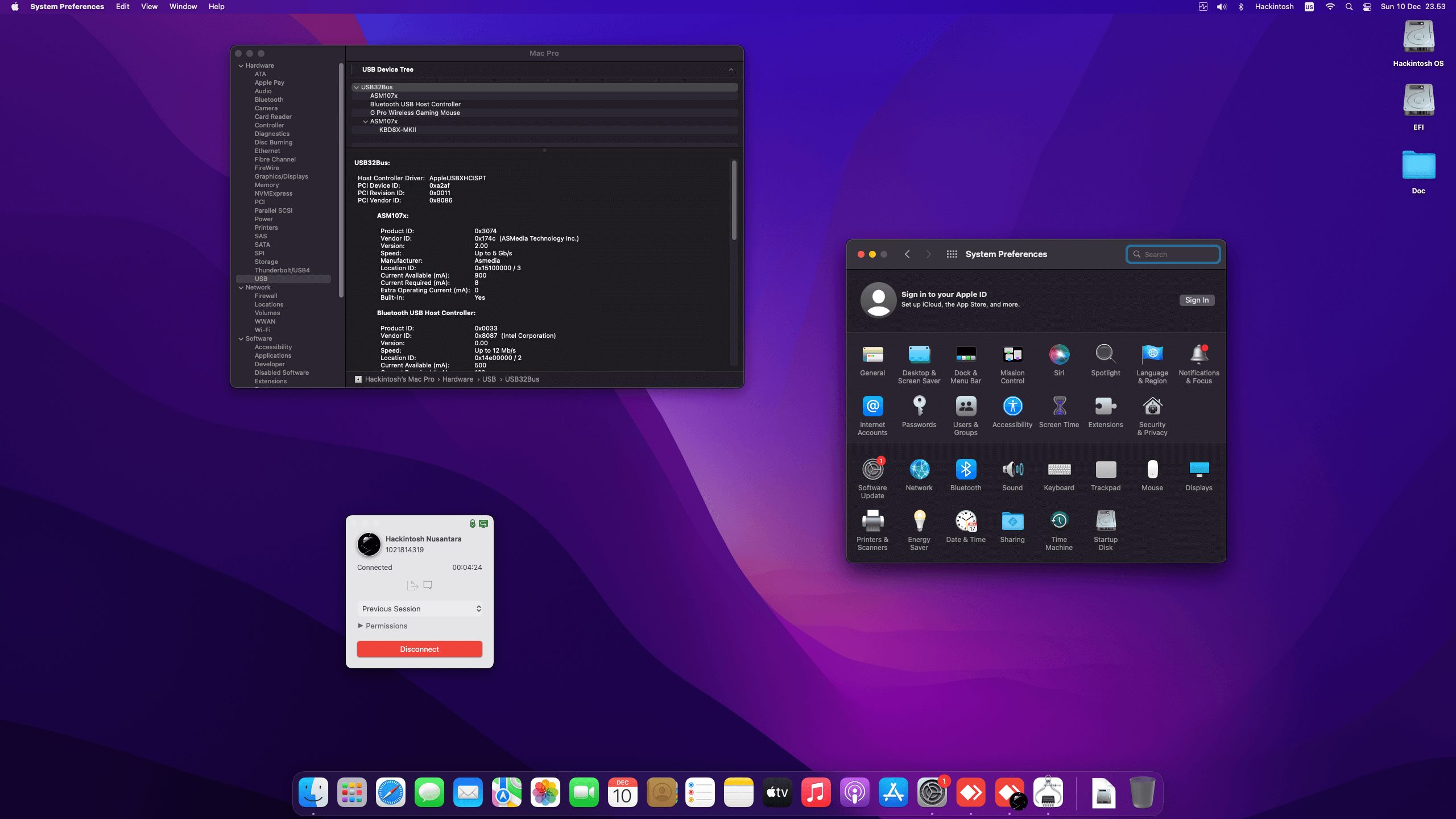 Asrock B760M Pro RS:D4 Wifi + Intel Core i7 13700F + Gigabyte RX 5700 XT   OpenCore 1