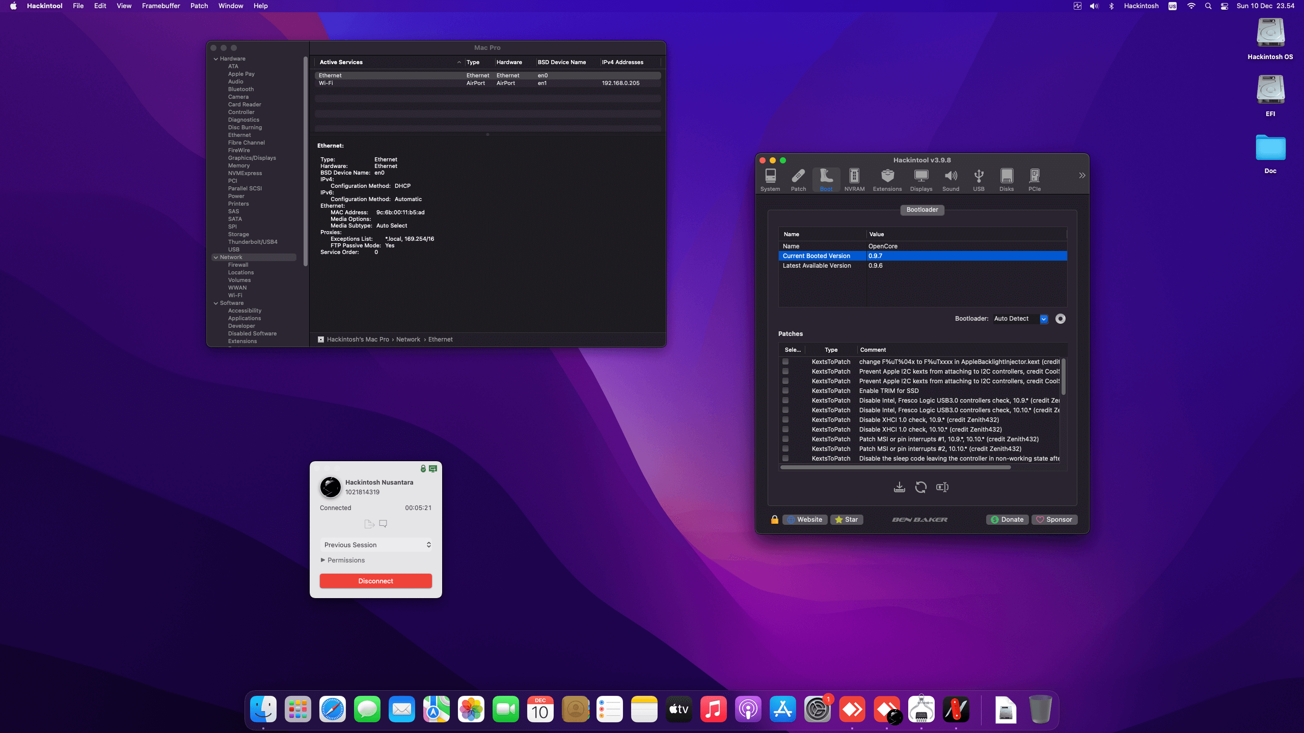 Asrock B760M Pro RS:D4 Wifi + Intel Core i7 13700F + Gigabyte RX 5700 XT   OpenCore 1