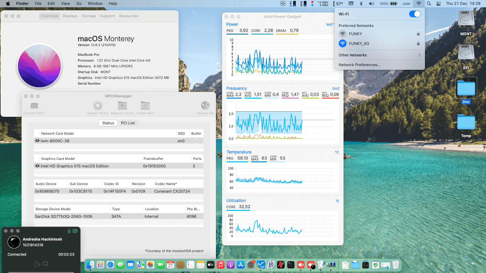 HP EliteBook Folio G1   P2C89AV (SkyLake   Intel HD 515 + I2C)   OpenCore 1