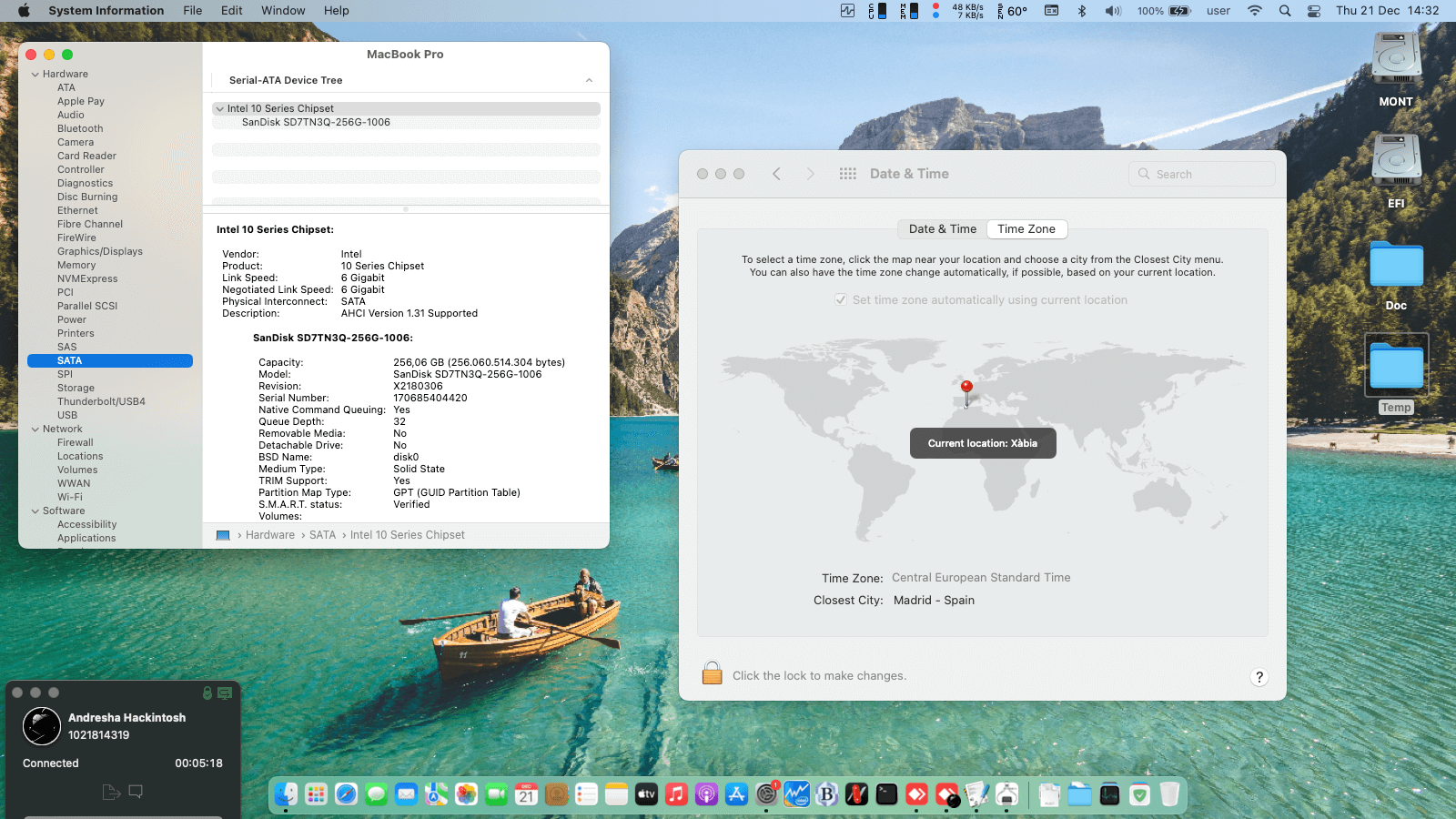 HP EliteBook Folio G1   P2C89AV (SkyLake   Intel HD 515 + I2C)   OpenCore 1