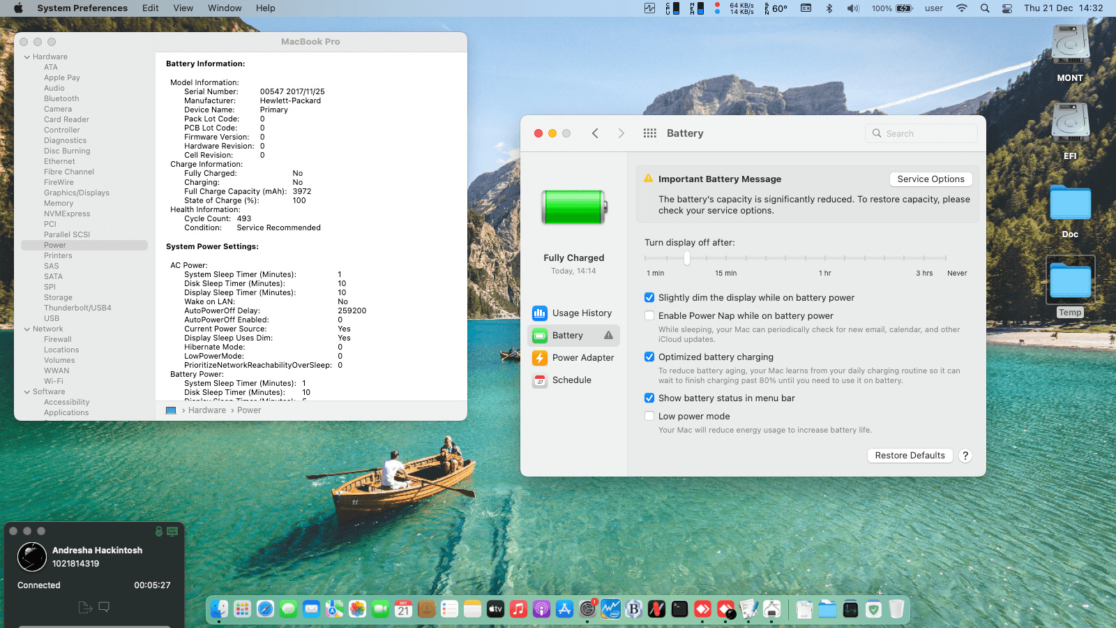 HP EliteBook Folio G1   P2C89AV (SkyLake   Intel HD 515 + I2C)   OpenCore 1