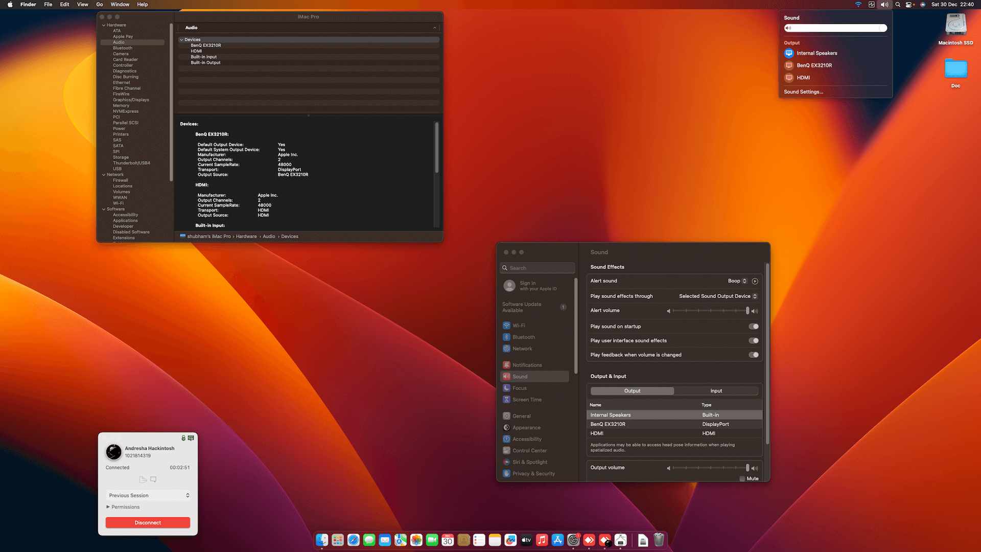 MSI Z590 A Pro + Intel Core i5 11400 + Power Color RX 6800   OpenCore 1