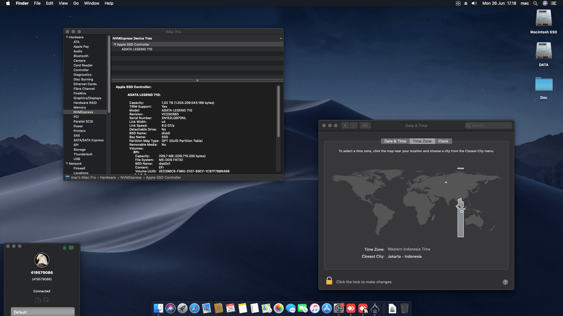 Gigabyte GA H510M H + Intel Core i5 10400 + Sapphire RX 550   OpenCore 1