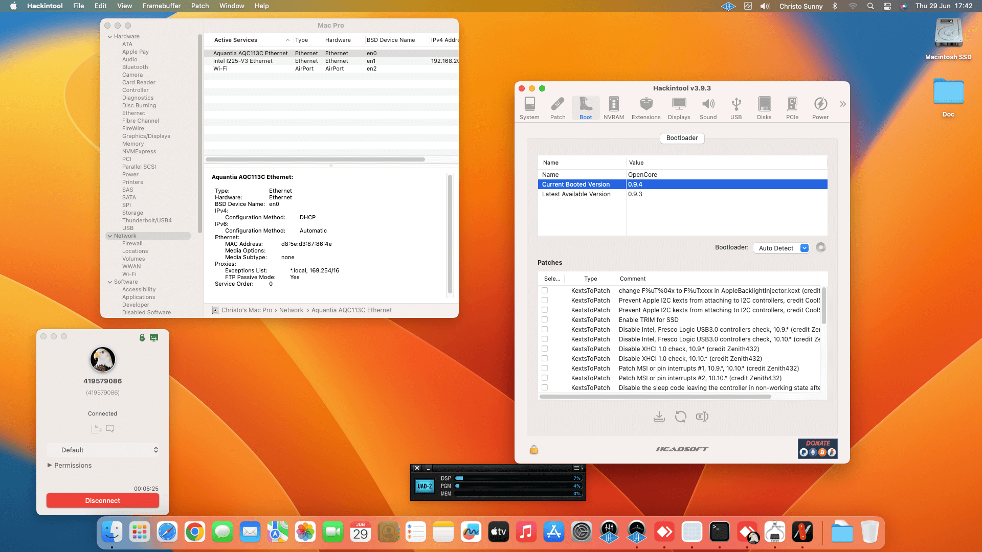 Gigabyte Z690 Aero D + Intel Core i9 13900KF + Sapphire RX 6600   OpenCore 1