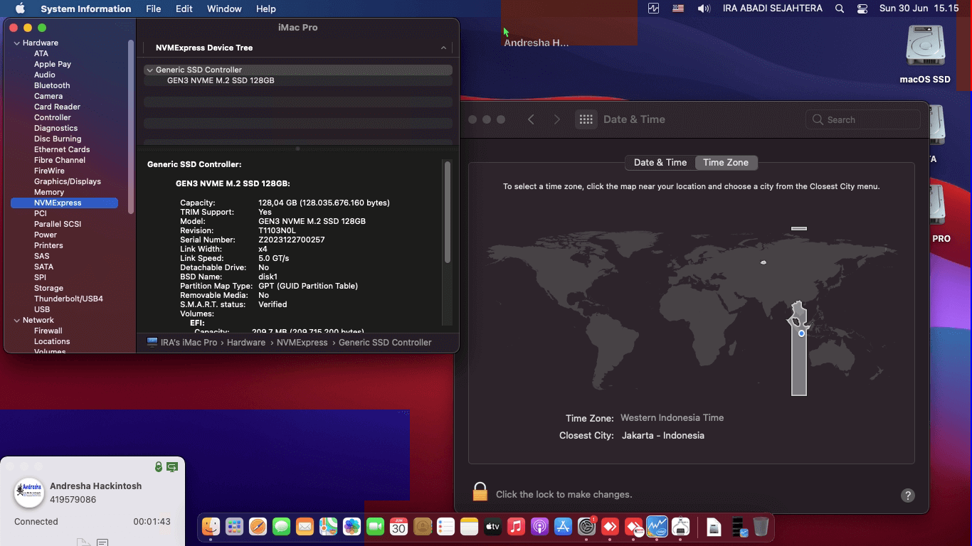 Varro B75 + Intel Core i5 3570 + Asus GT 710   OpenCore 1