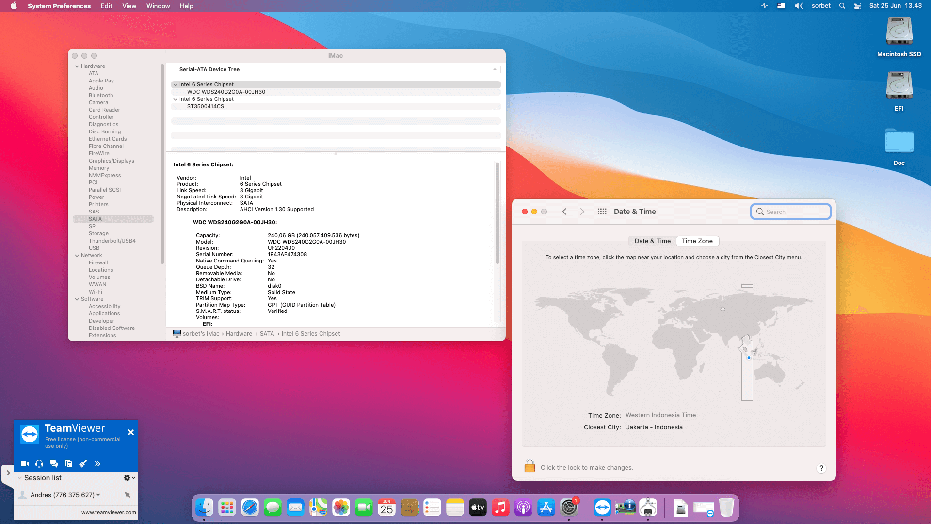 Asus H61M K + Intel Core i5 3330 + Colorful GT710   OpenCore 6