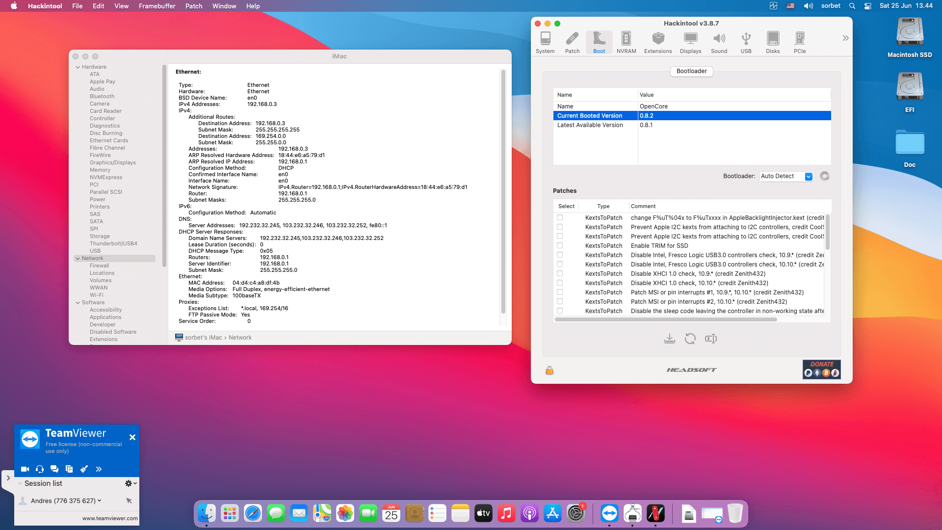 Asus H61M K + Intel Core i5 3330 + Colorful GT710   OpenCore 8