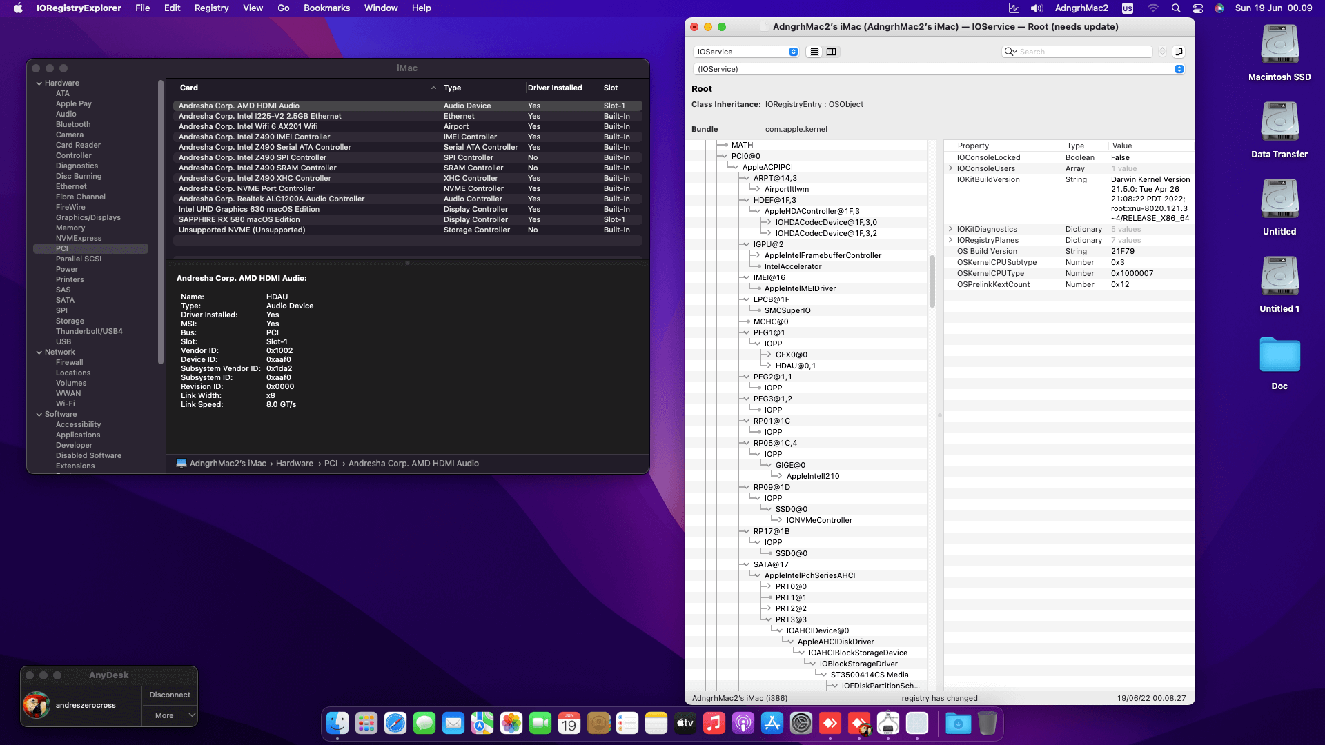 Asus ROG Strix Z490i Gaming + Intel Core i5 10400 + Sapphire RX 580   OpenCore 9