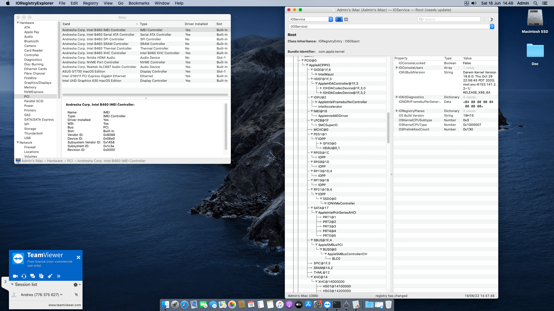 Gigabyte B460M DS3H V2 + Intel Core i7 10700 + ASUS GT 730   OpenCore 9