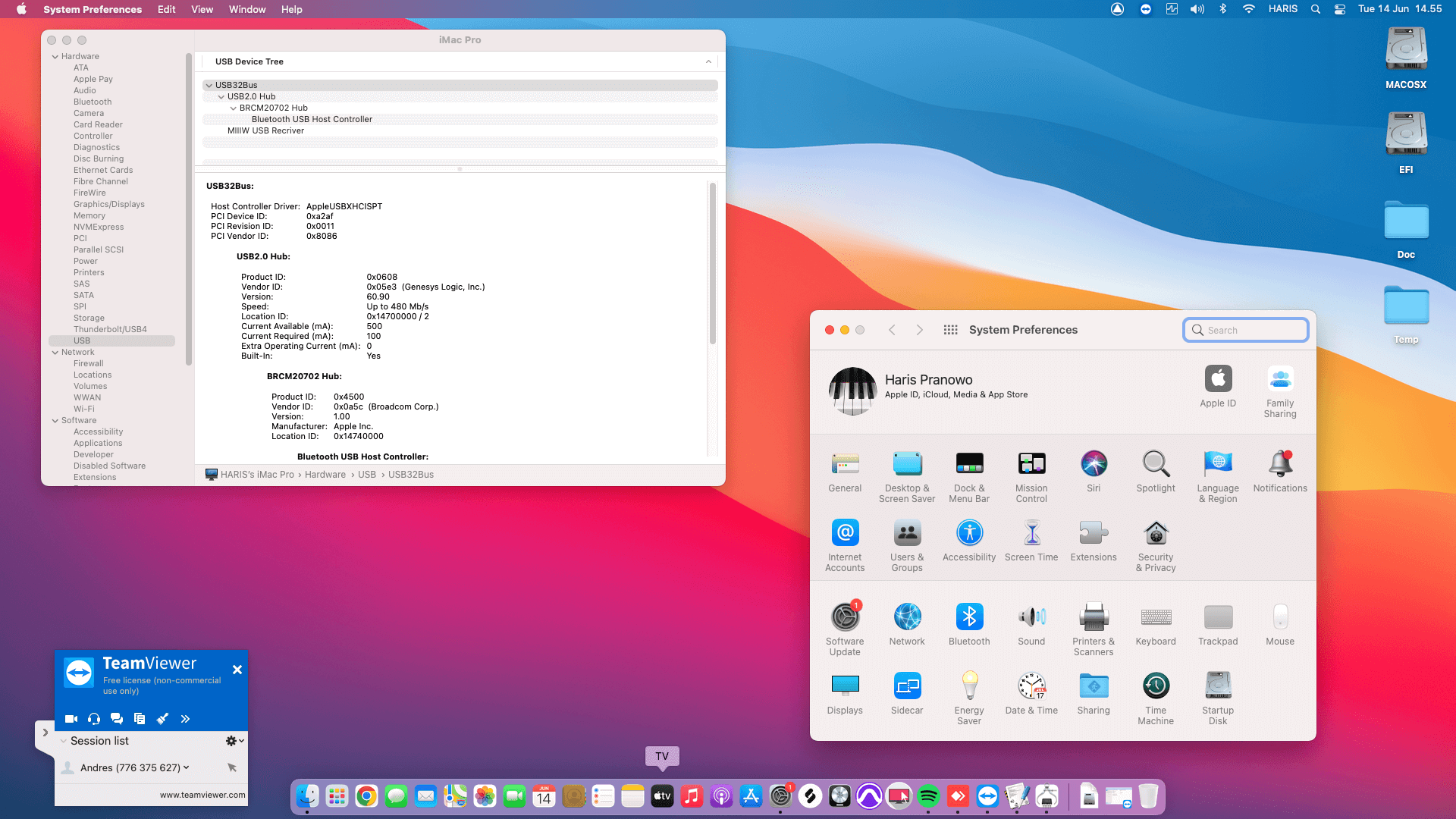 Gigabyte B660M DS3H AX DDR4 + Intel Core i7 12700F + Biostar RX 560   OpenCore 3