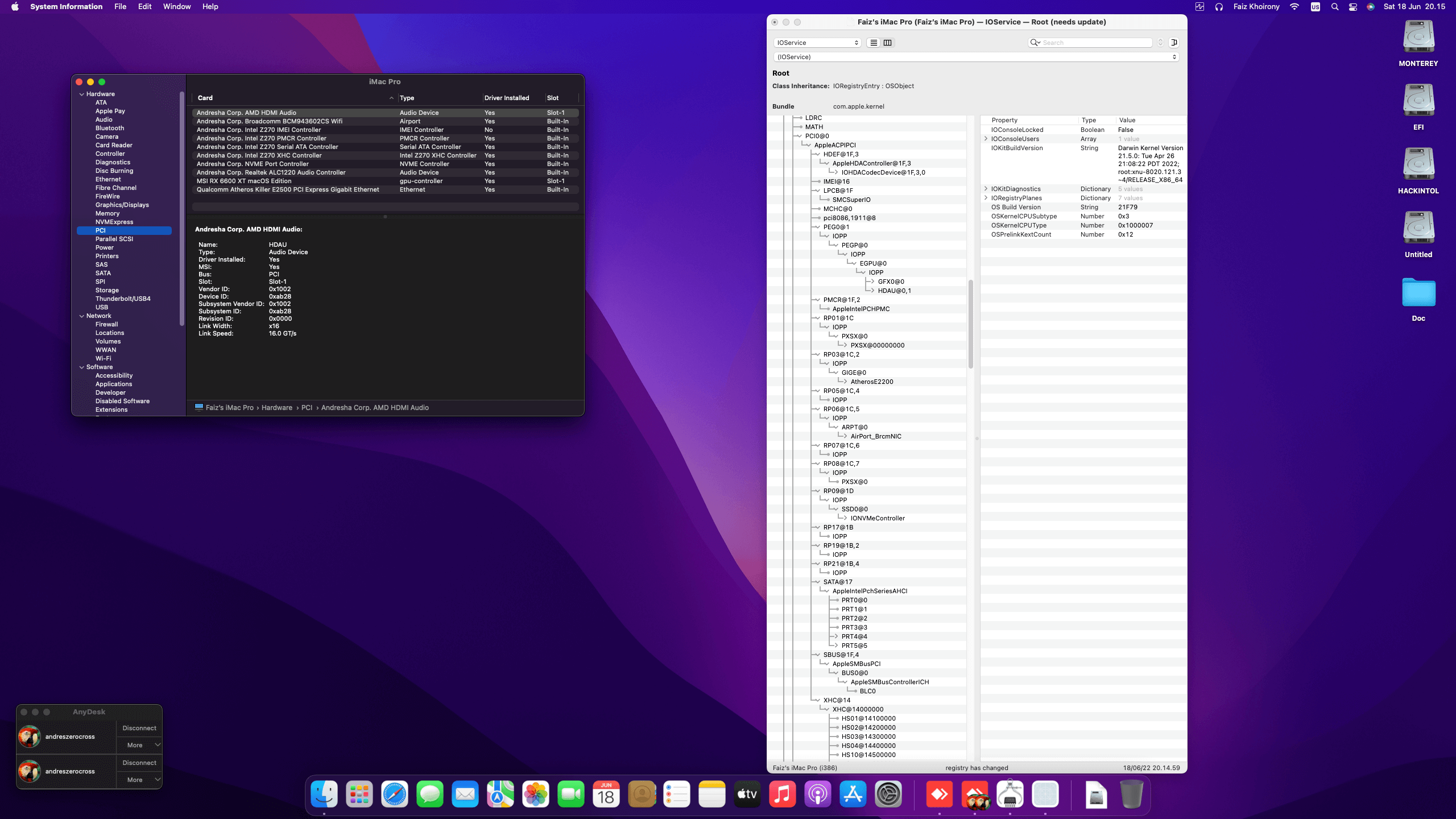 Gigabyte GA Z270X Gaming K5 + Intel Core i7 7700K + MSI RX 6600 XT   OpenCore 9