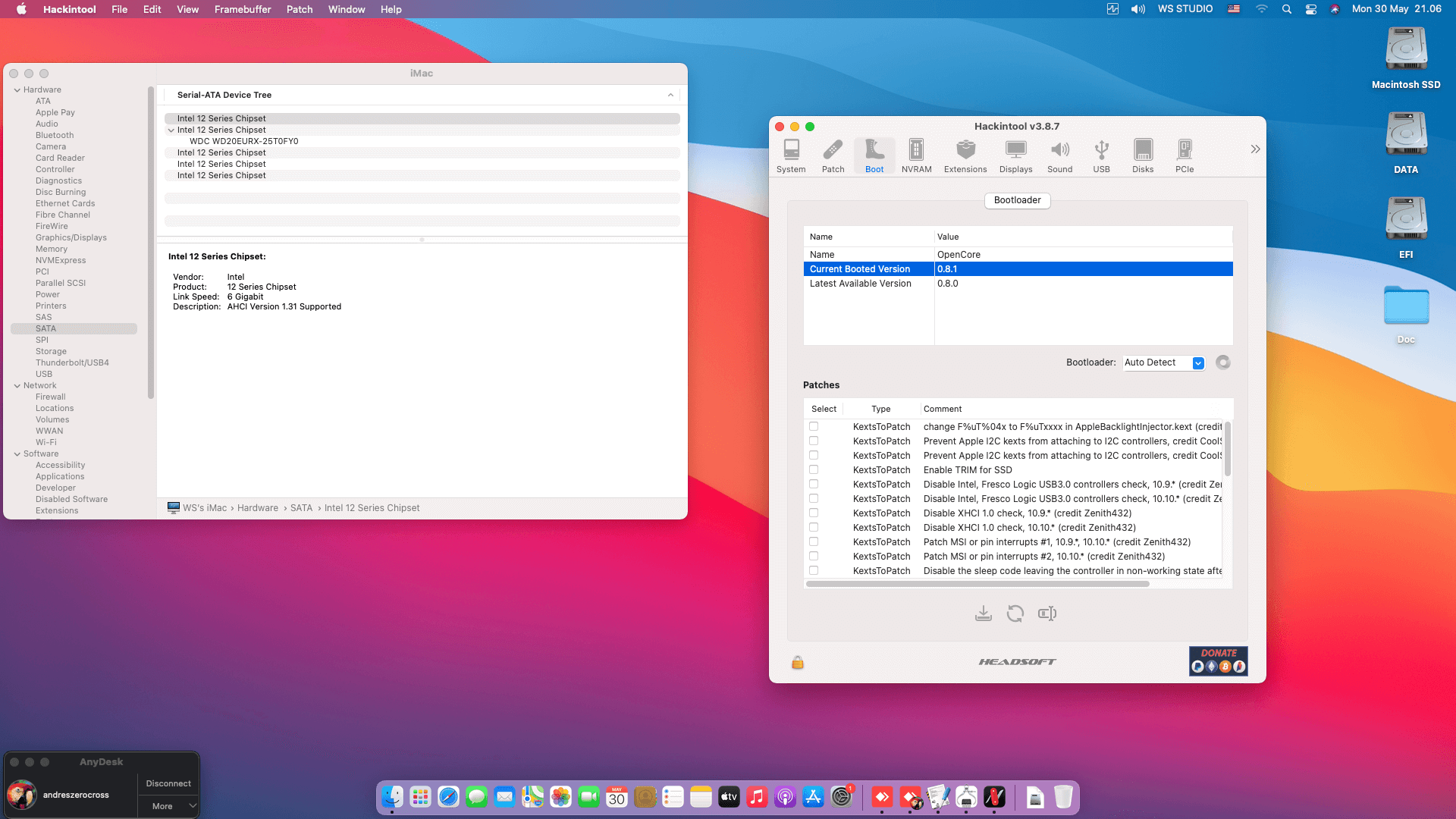 Gigabyte Z490 Vision D + Intel Core i9 10900K + Sapphire RX 550 2nd   OpenCore 8
