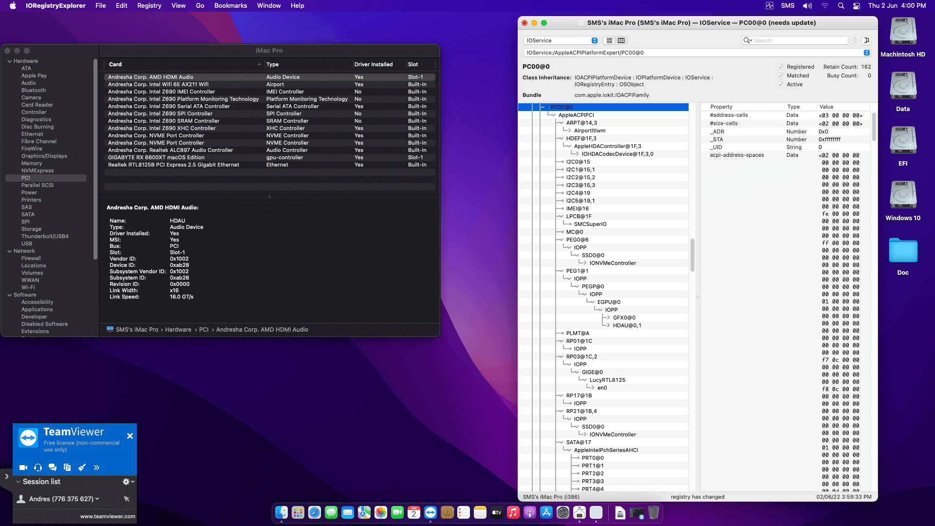 Gigabyte Z690 UD AX DDR4 V2 + Intel Core i9 12900K + Gigabyte RX 6600 XT   OpenCore 9
