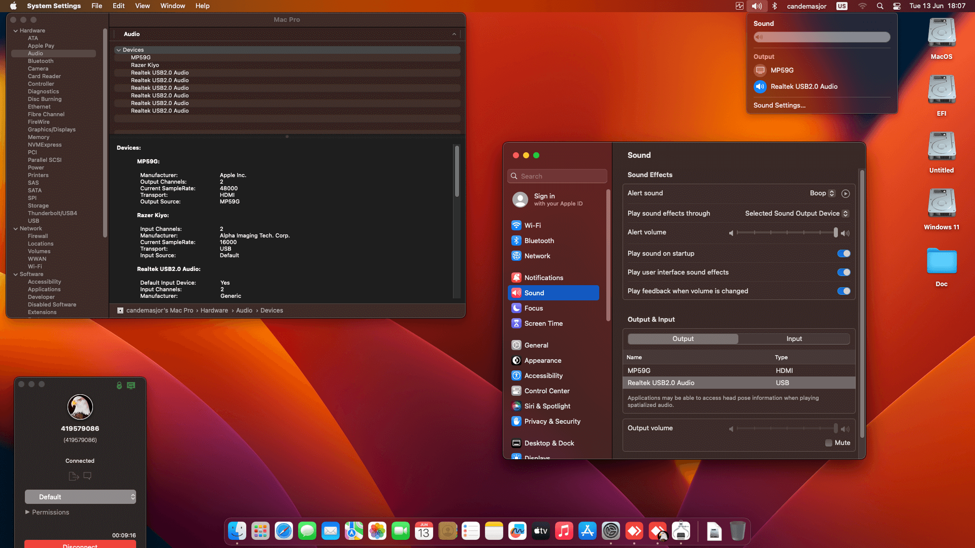 Asus ROG Strix Z790 F Gaming Wifi + Intel Core i9 13900K + Asus RX 6800 XT   OpenCore 1