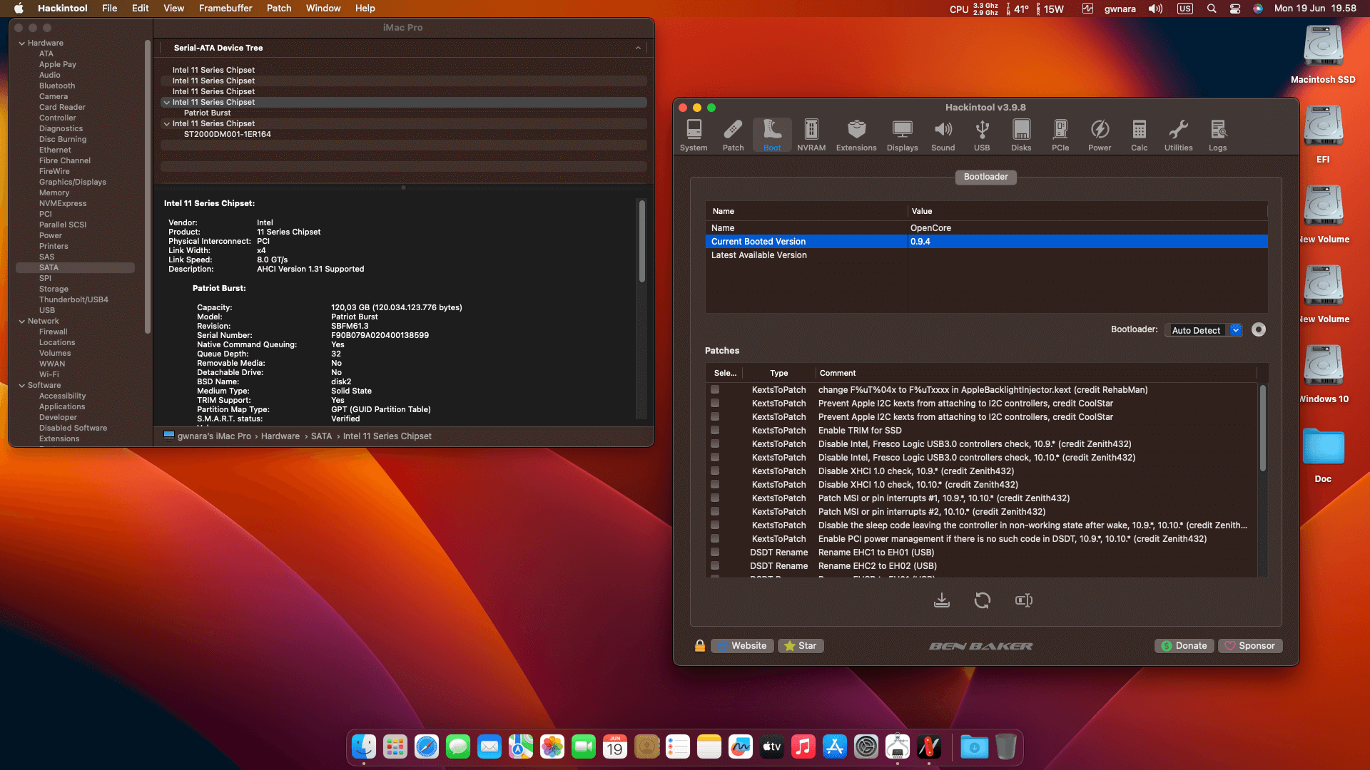 MSI B350 Tomahawk + AMD Ryzen 5 1600 + PowerColor RX 6600   OpenCore 1