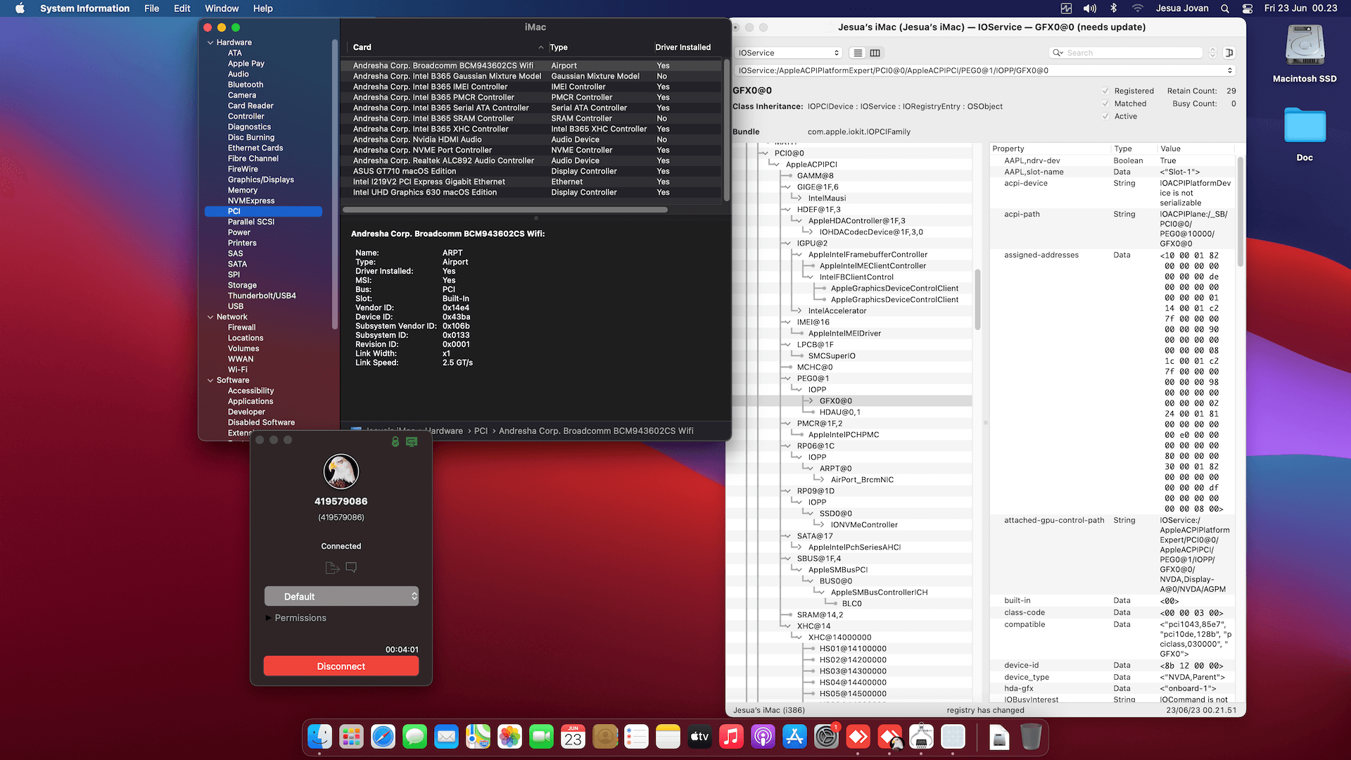 MSI MAG B365M Mortar + Intel Core i3 9100 + Asus GT 710   OpenCore 1