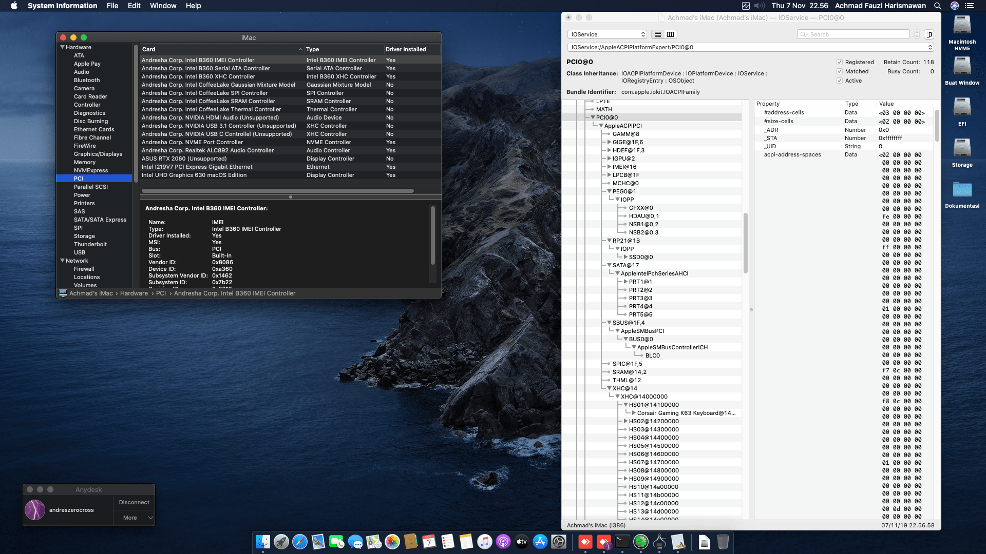 MSI B360 A Pro + Intel Core i5 9600K + Nvidia RTX 2060 8