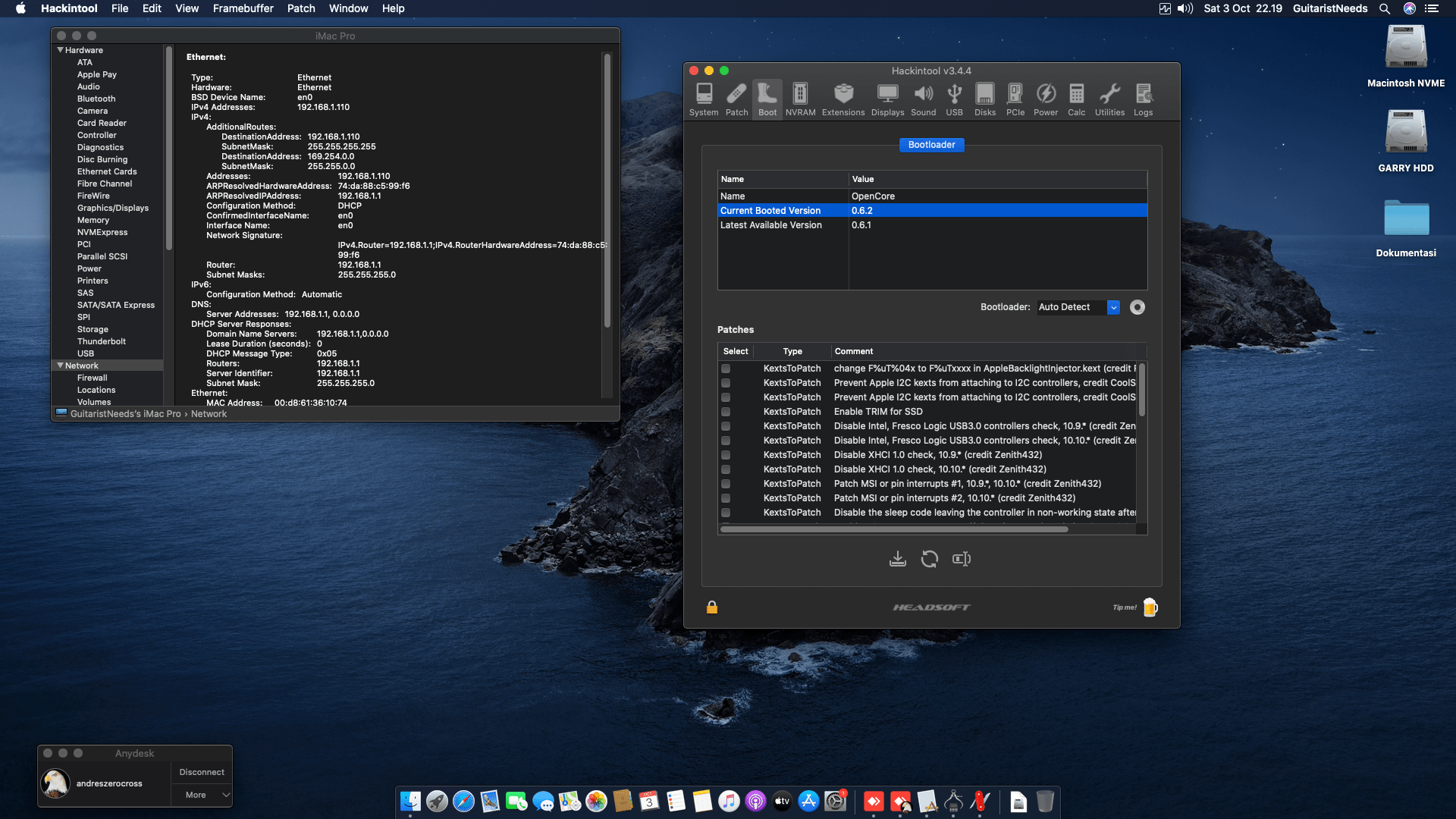 MSI B450 Gaming Plus + AMD Ryzen 5 2600 + XFX RX 580   OpenCore 8