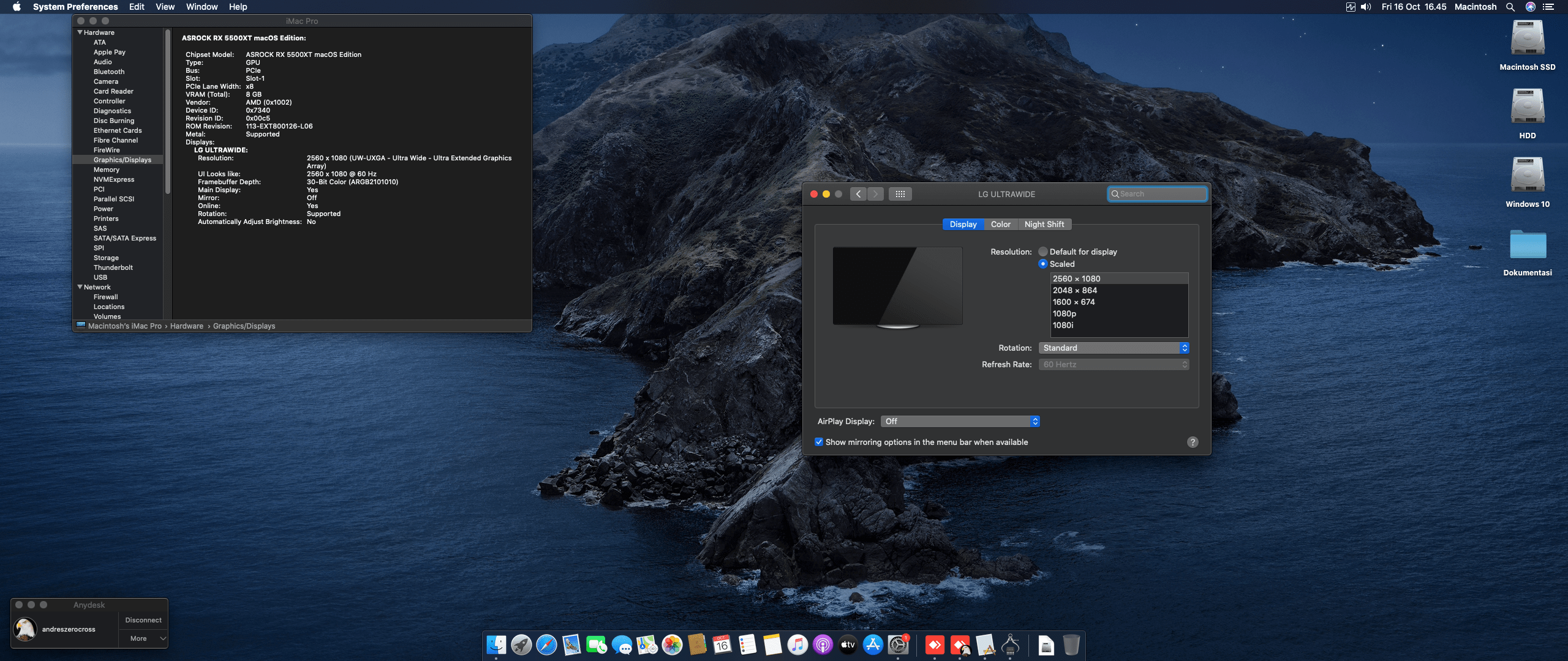 MSI B450 A PRO MAX + AMD Ryzen 5 3600 + Asrock RX 5500XT   OpenCore 3