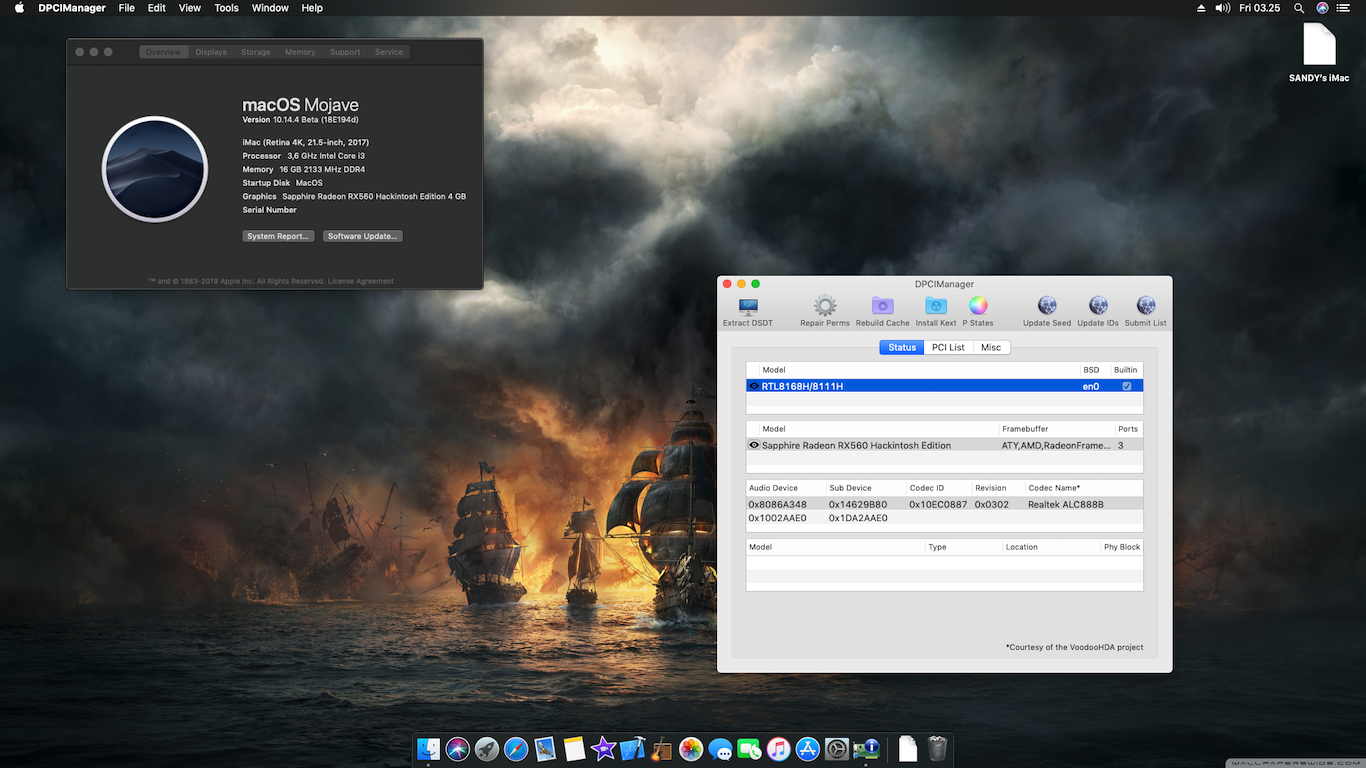 MSI H310I Pro + Intel Core i3 8100 + Sapphire RX560 1