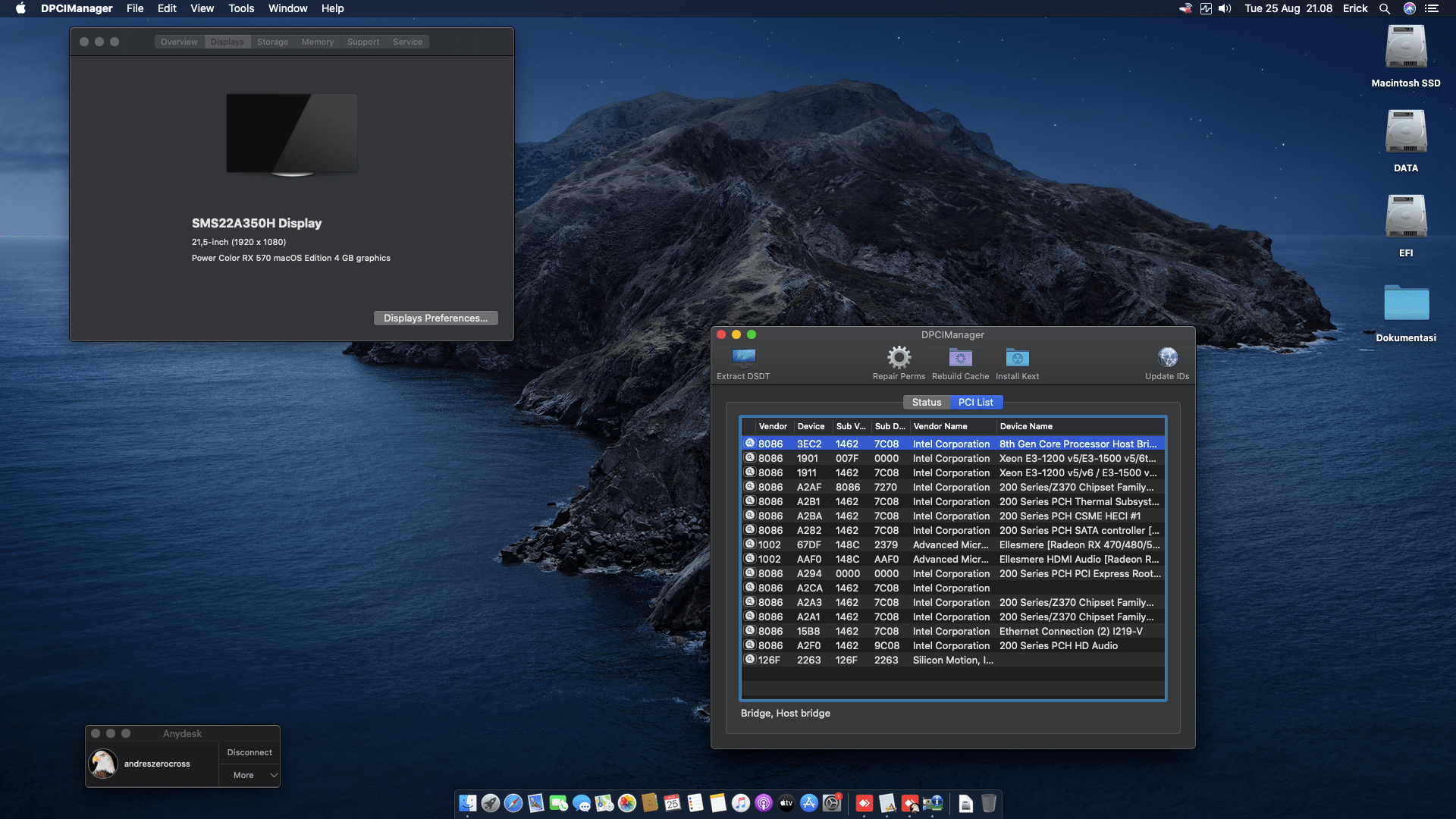 MSI H310M PRO M2 PLUS + Intel Core i5 9400F + Power Color RX 570 2