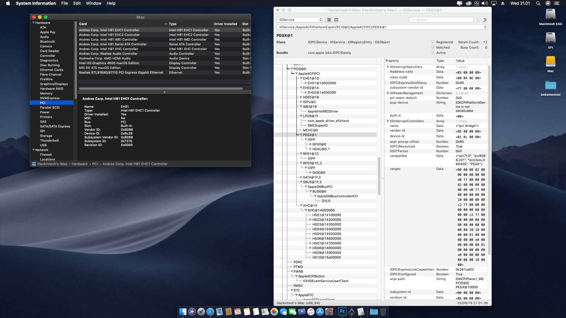 MSI H81M E33 + Intel Core i5 4570 + MSI RX 470 8A