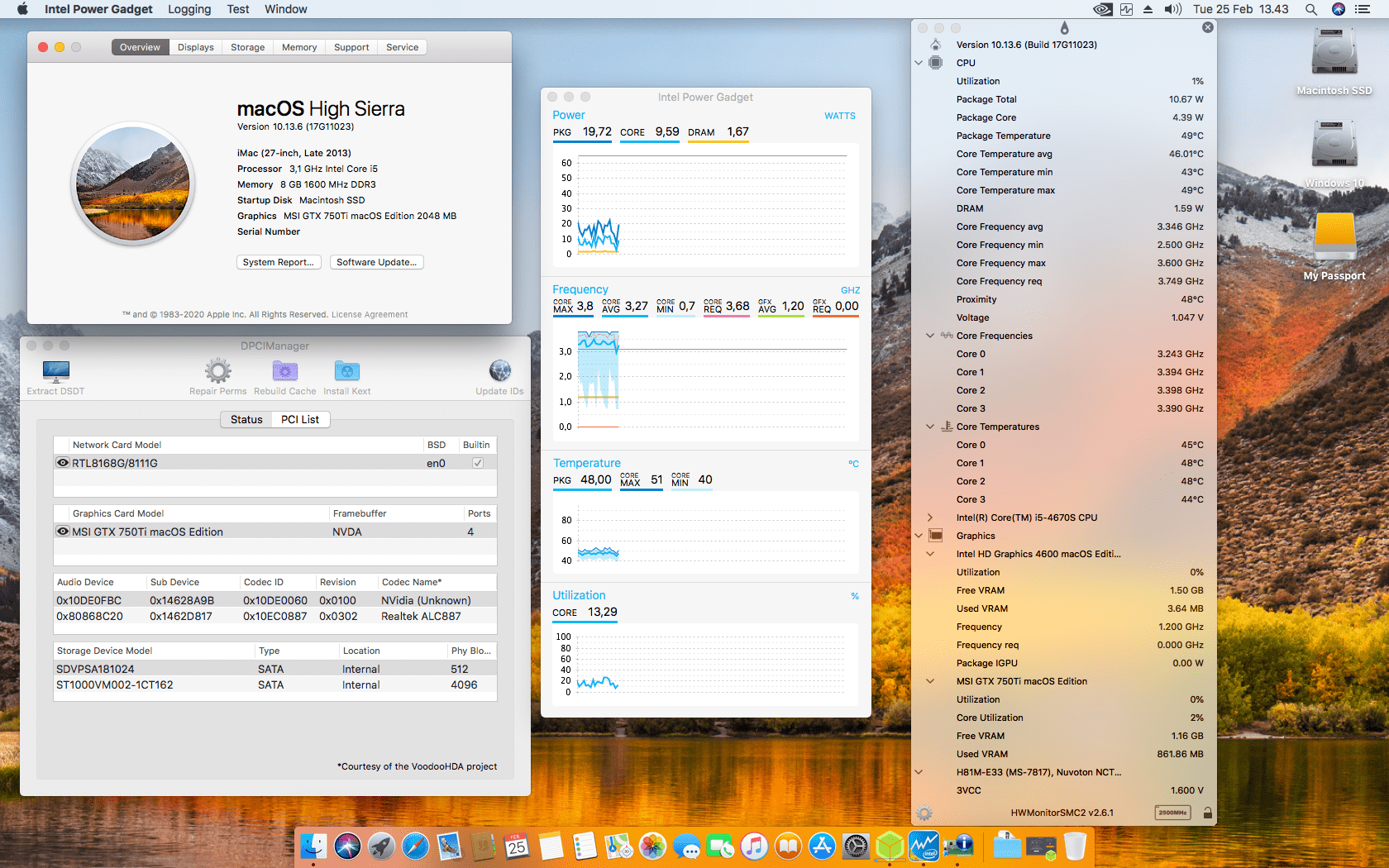 MSI H81M E33 + Intel Core i5 4670S + MSI GTX 750Ti 1