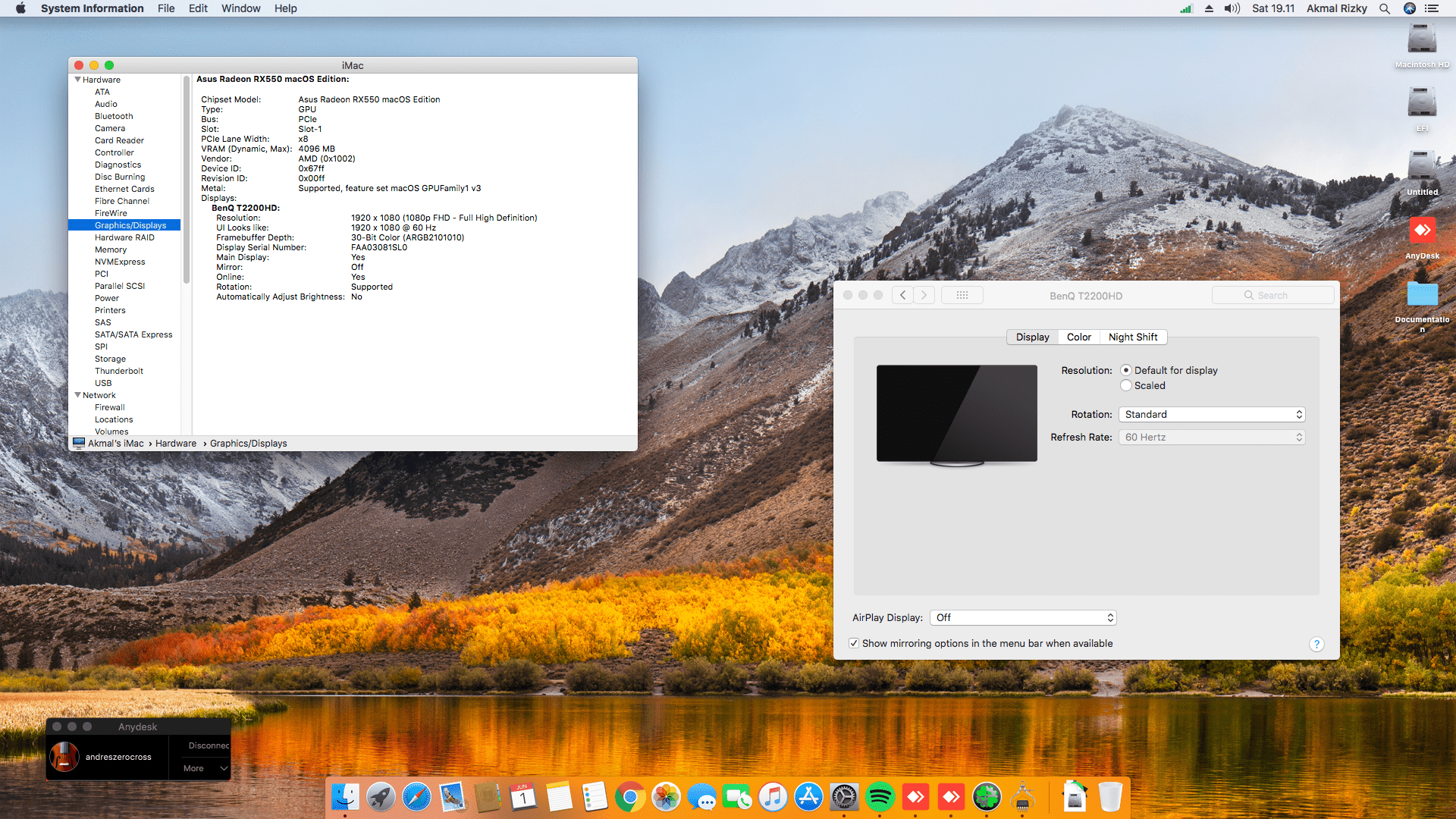 MSI Z370 Gaming Pro Carbon + Intel Core i7 8700K + Asus RX 550 5