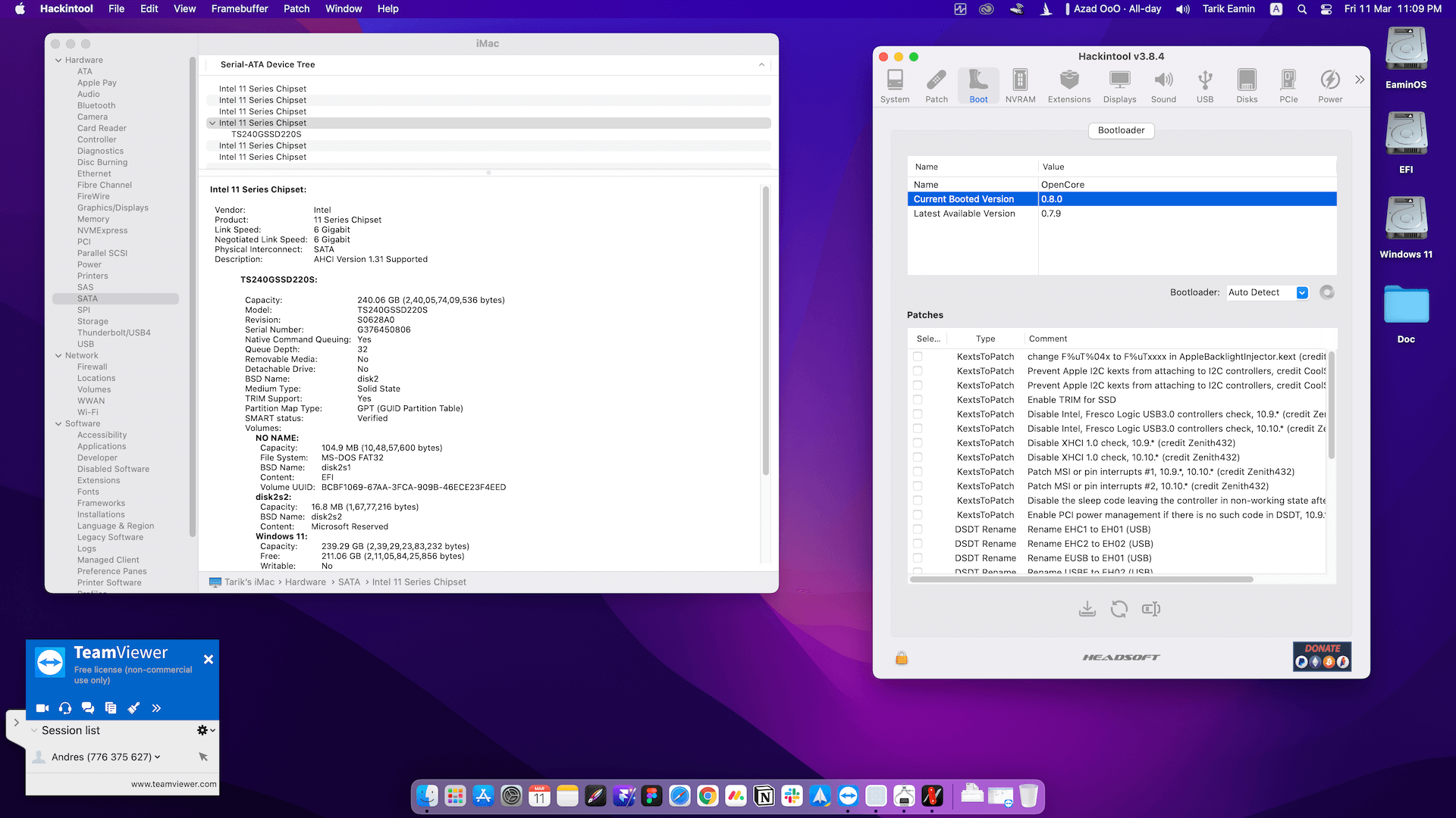 Gigabyte Z390 Gaming X + Intel Core i5 9600K + Sapphire RX 580   OpenCore 8