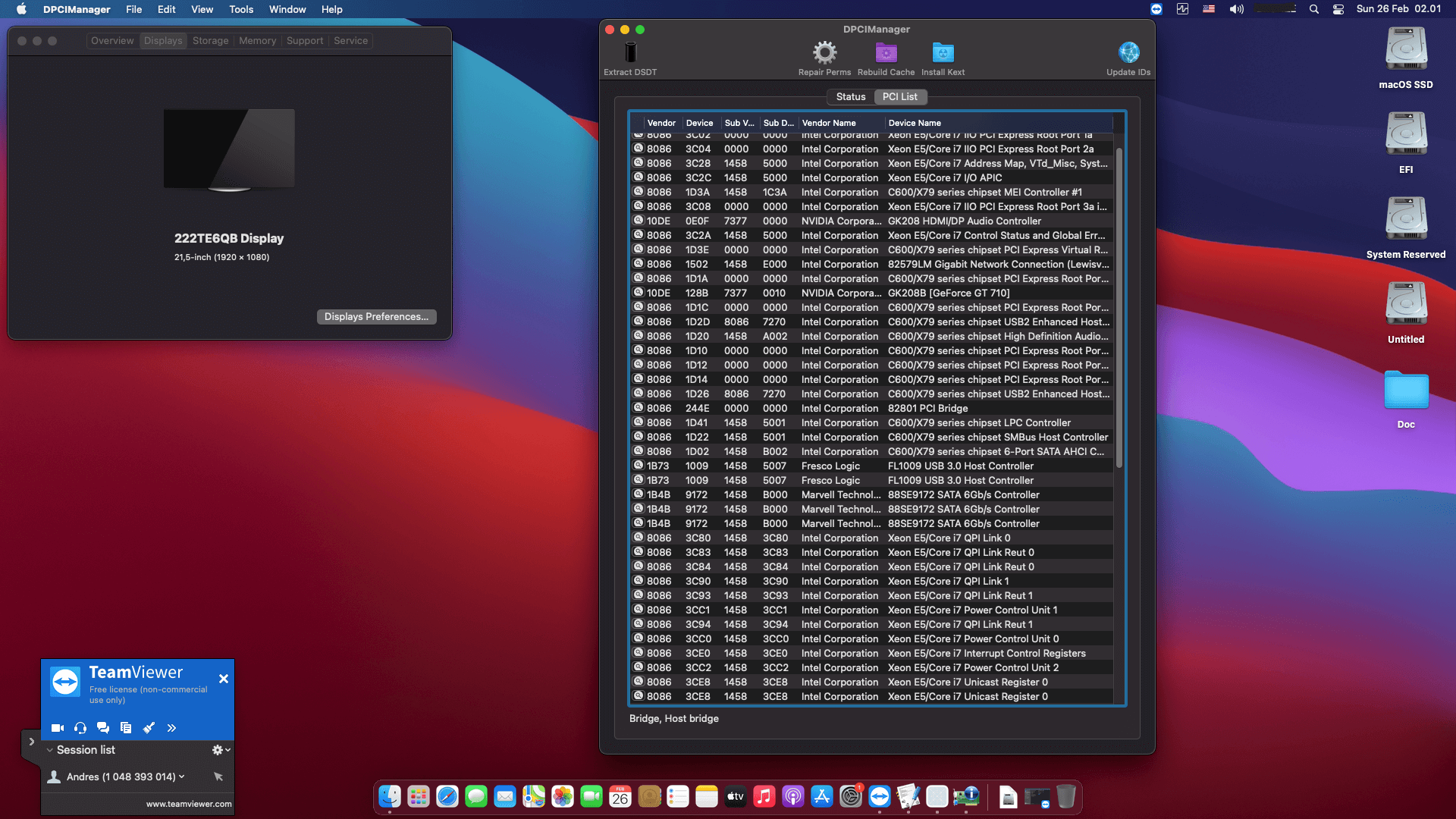 Gigabyte GA X79 UP4 + Intel Core i7 3820 + Colorful GT 710   OpenCore 2