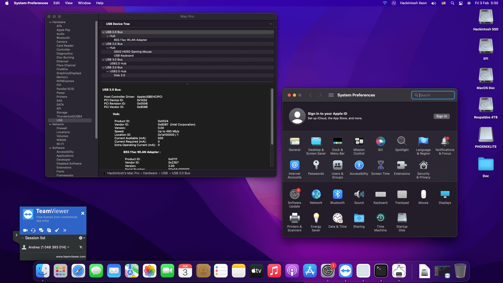 Huananzhi X79 ZD3 + Intel Xeon E5 2689 + Maxsun RX 550   OpenCore 3