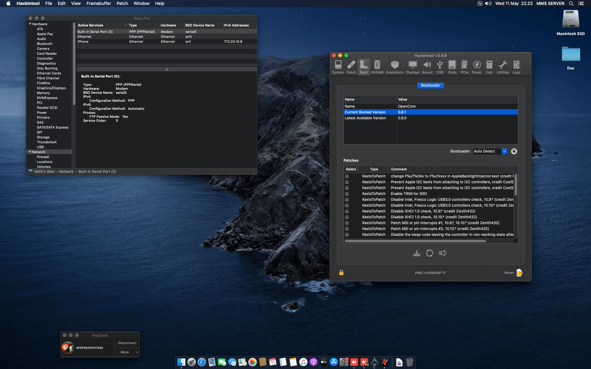 Asus Prime B560M A + Intel Core i7 10700 + Sapphire RX 550   OpenCore 8