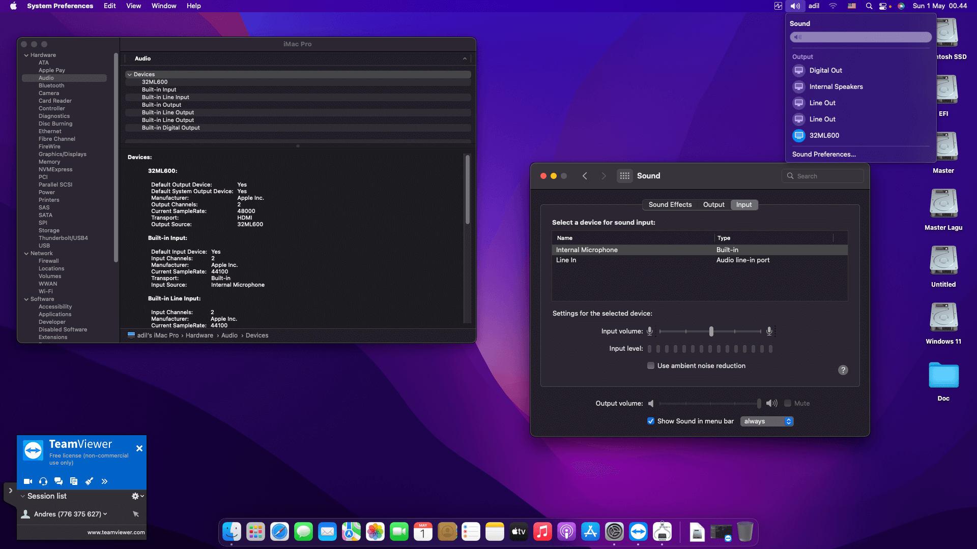 Asus ROG Strix B560 F Gaming Wifi + Intel Core i5 10400F + Gigabyte RX 5500 XT OpenCore 5