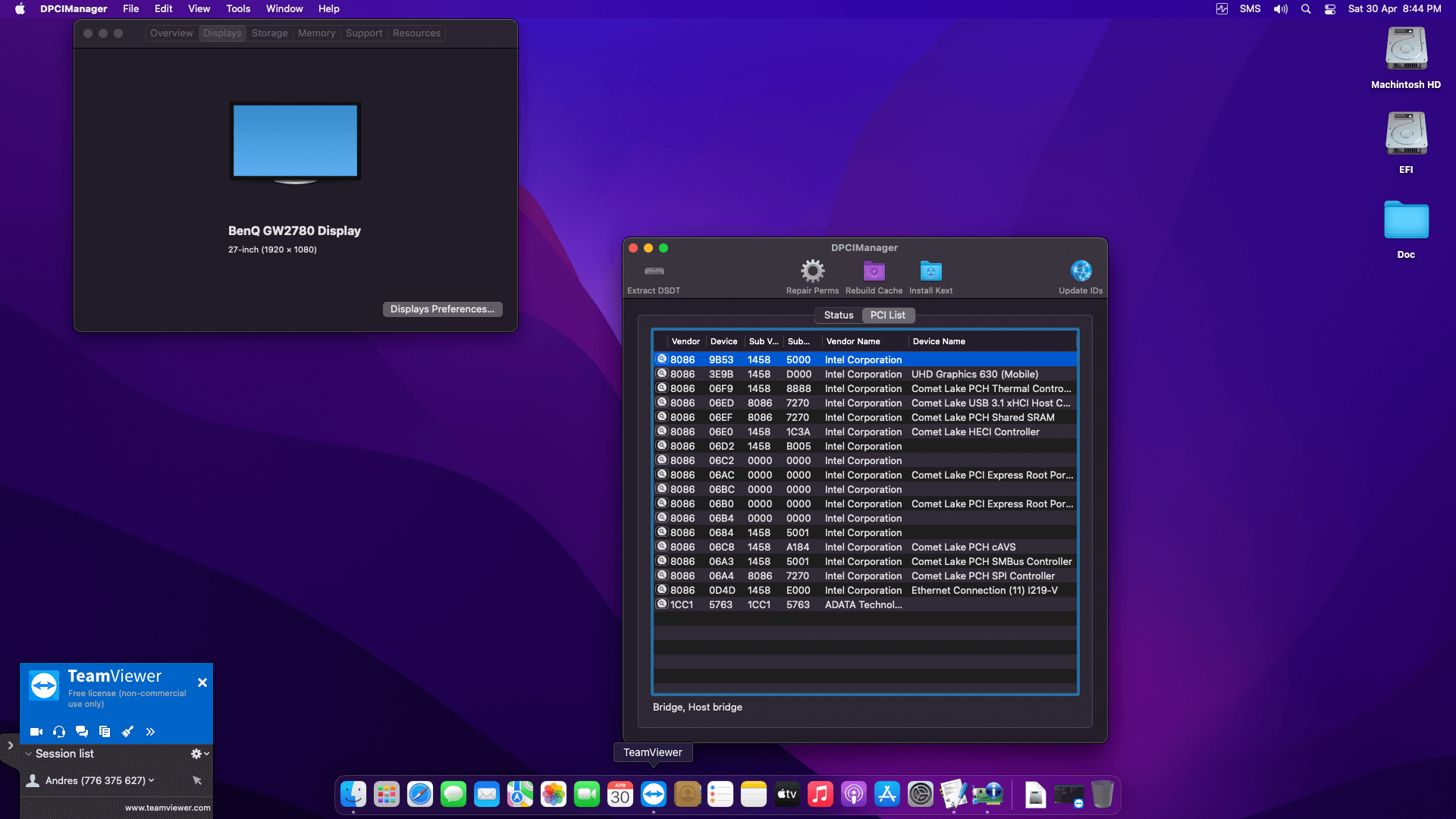 Gigabyte H470M DS3H + Intel Core i5 10400 OpenCore 2