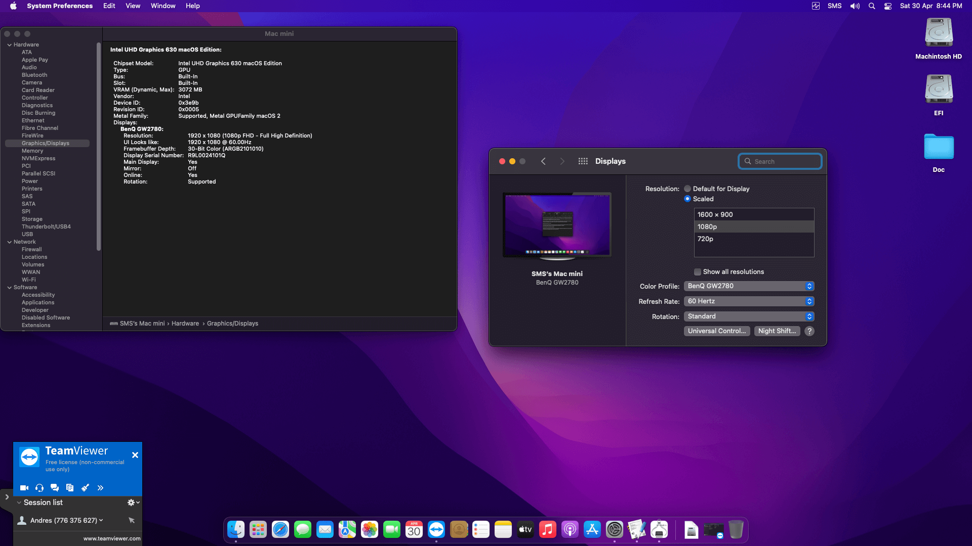Gigabyte H470M DS3H + Intel Core i5 10400 OpenCore 3