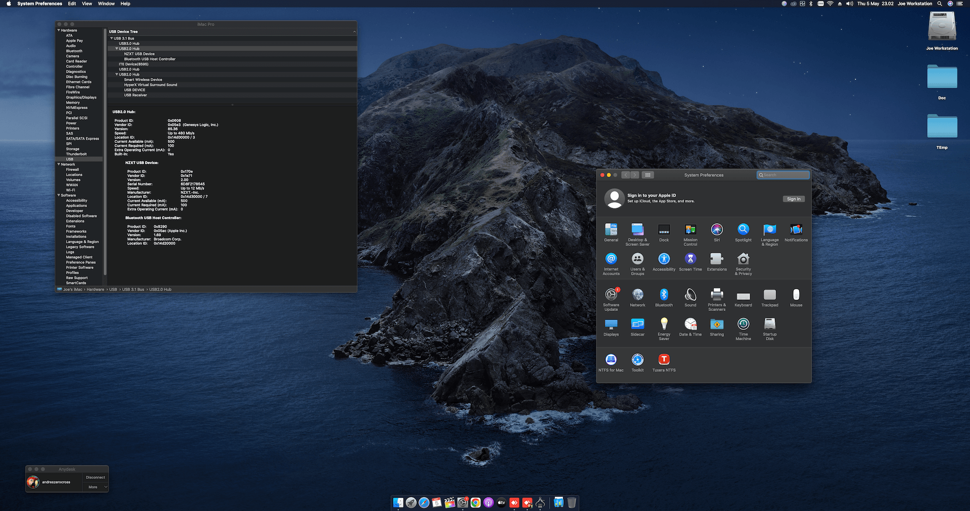 Gigabyte Z390 Aorus Ultra + Intel Core i9 9900K + Sapphire 5700 XT   OpenCore 3
