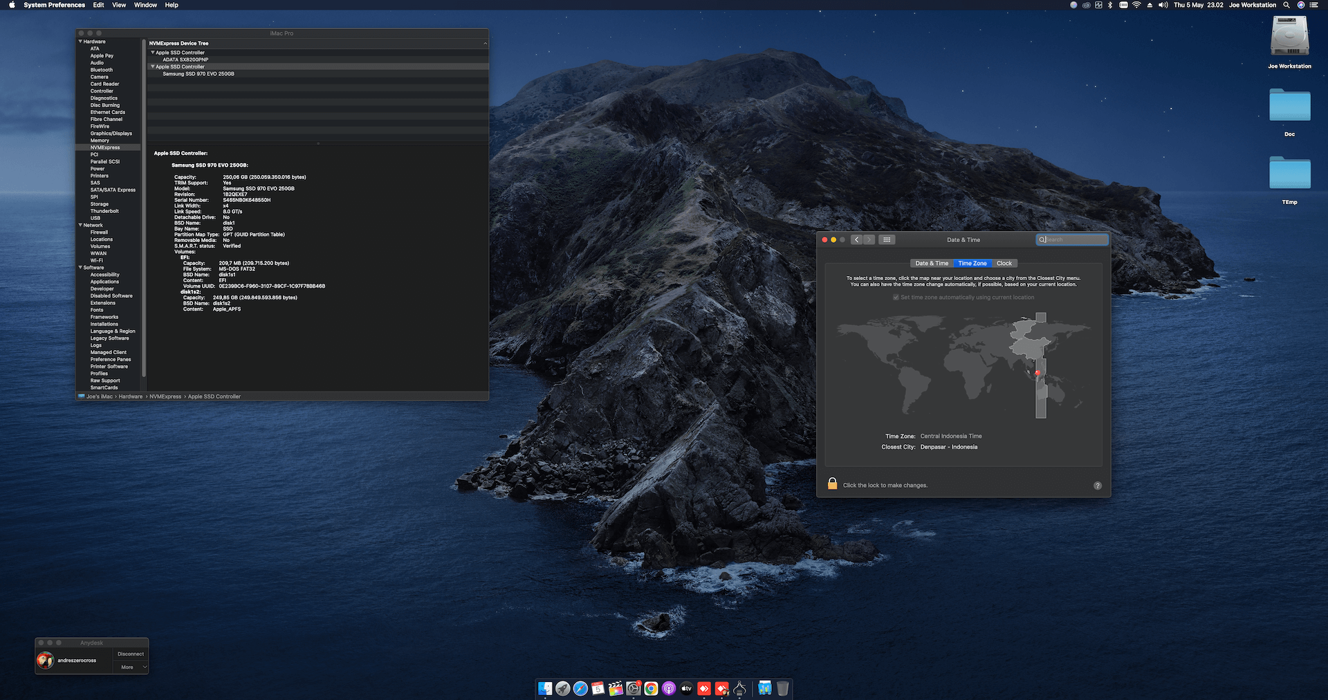Gigabyte Z390 Aorus Ultra + Intel Core i9 9900K + Sapphire 5700 XT   OpenCore 5