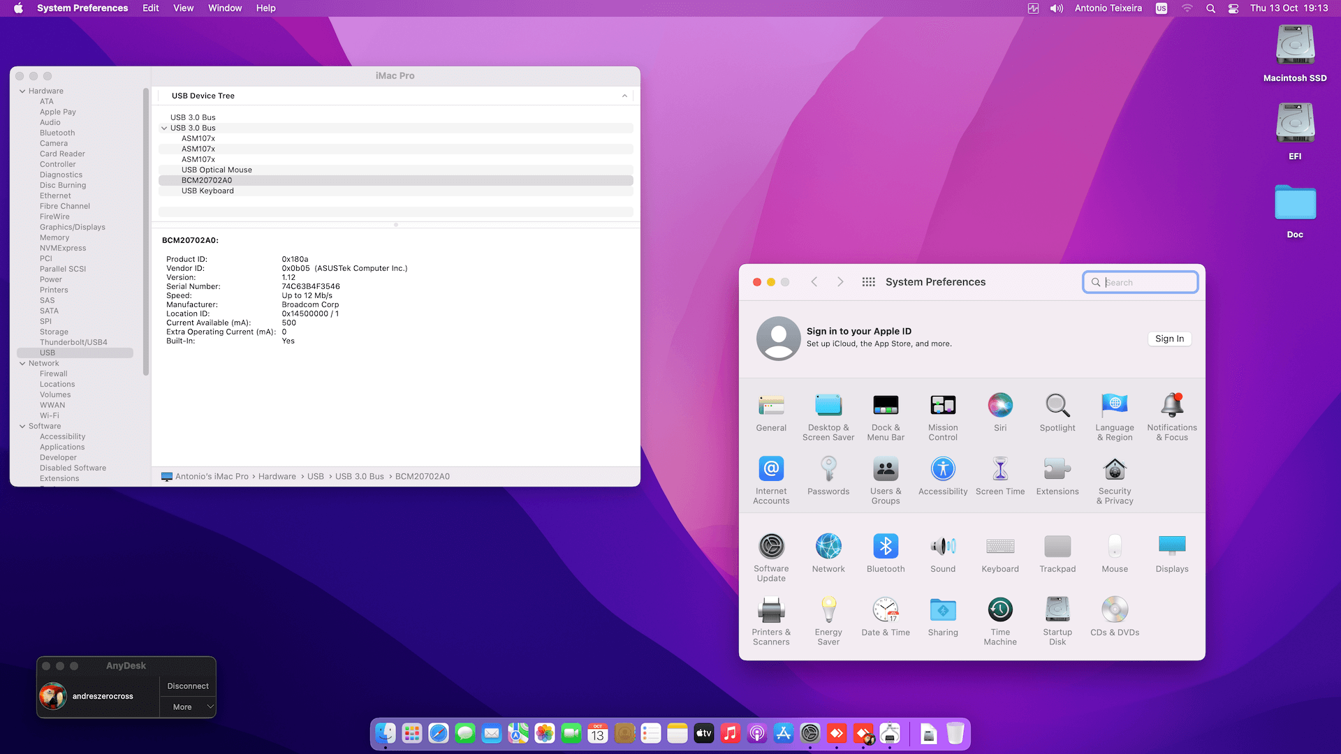 Asus Rampage V Extreme:U3.1 + Intel Xeon E5 2650 V3 + Sapphire RX 580   OpenCore 3
