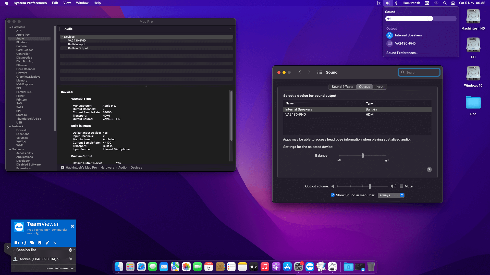 Gigabyte Aorus B660M Pro AX + Intel Core i5 13600K + MSI RX 6800   OpenCore 5